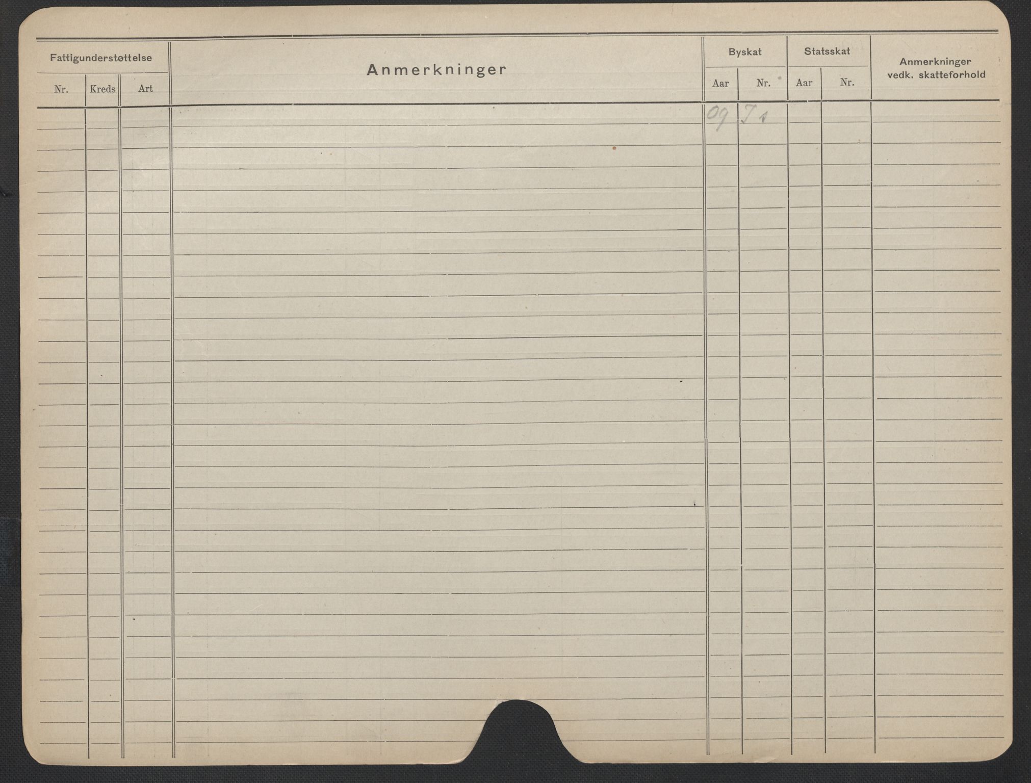 Oslo folkeregister, Registerkort, AV/SAO-A-11715/F/Fa/Fac/L0019: Kvinner, 1906-1914, p. 475b