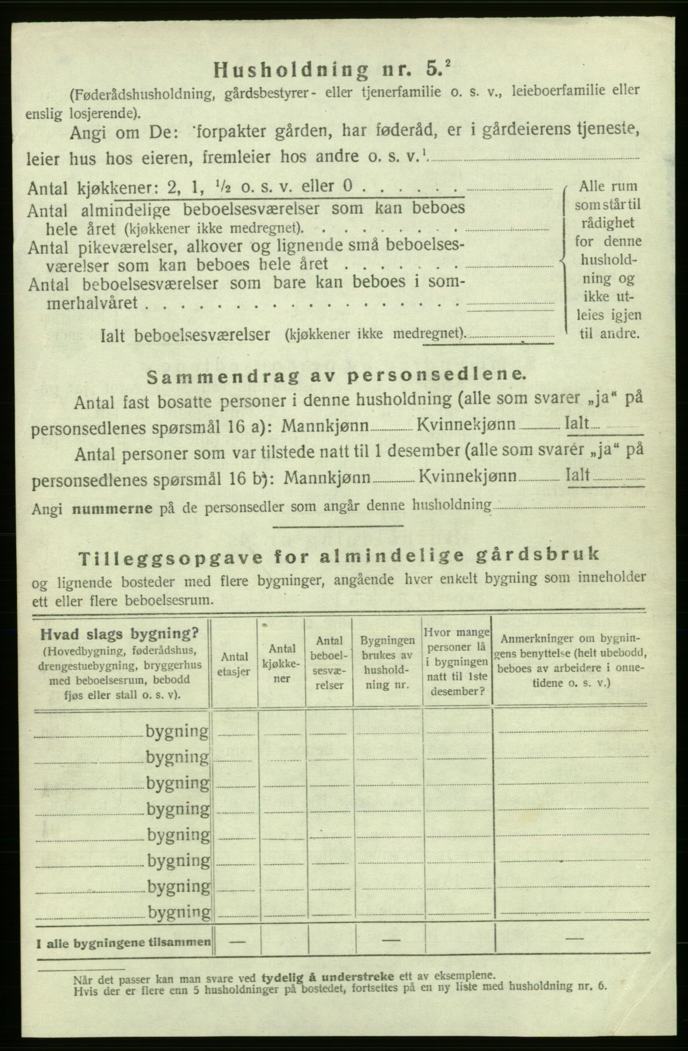 SAB, 1920 census for Kvinnherad, 1920, p. 1373