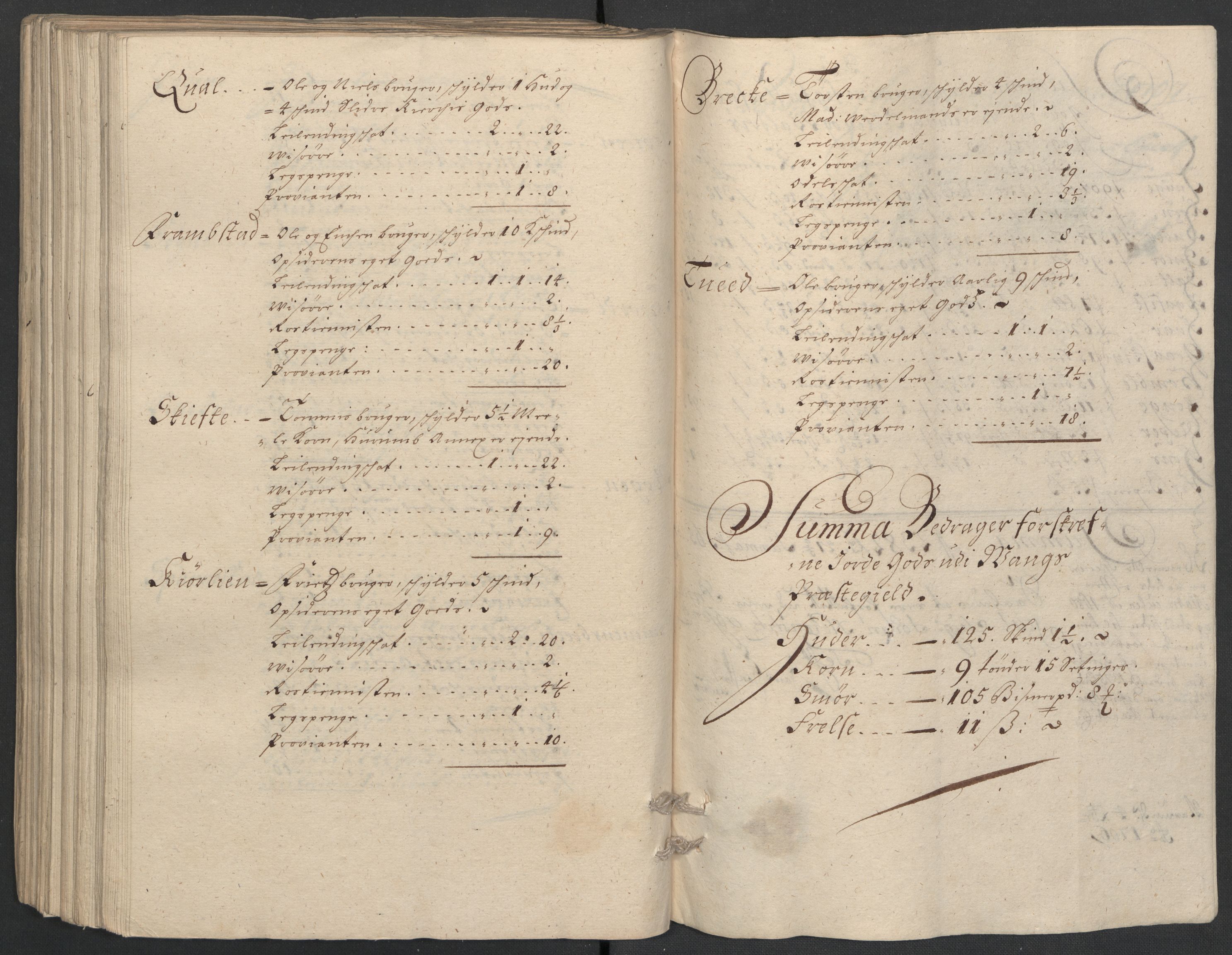 Rentekammeret inntil 1814, Reviderte regnskaper, Fogderegnskap, RA/EA-4092/R18/L1304: Fogderegnskap Hadeland, Toten og Valdres, 1706, p. 238