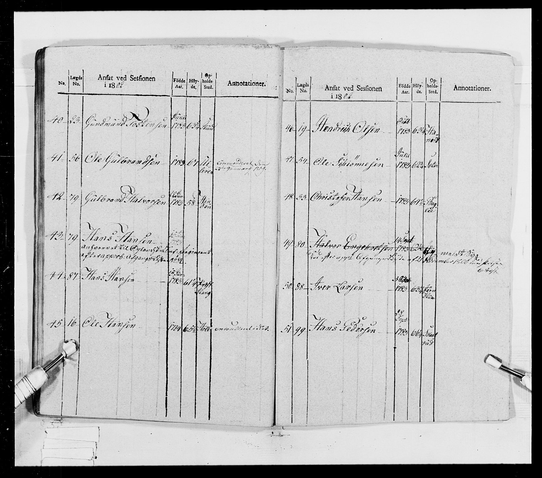 Generalitets- og kommissariatskollegiet, Det kongelige norske kommissariatskollegium, RA/EA-5420/E/Eh/L0023: Norske jegerkorps, 1805, p. 322