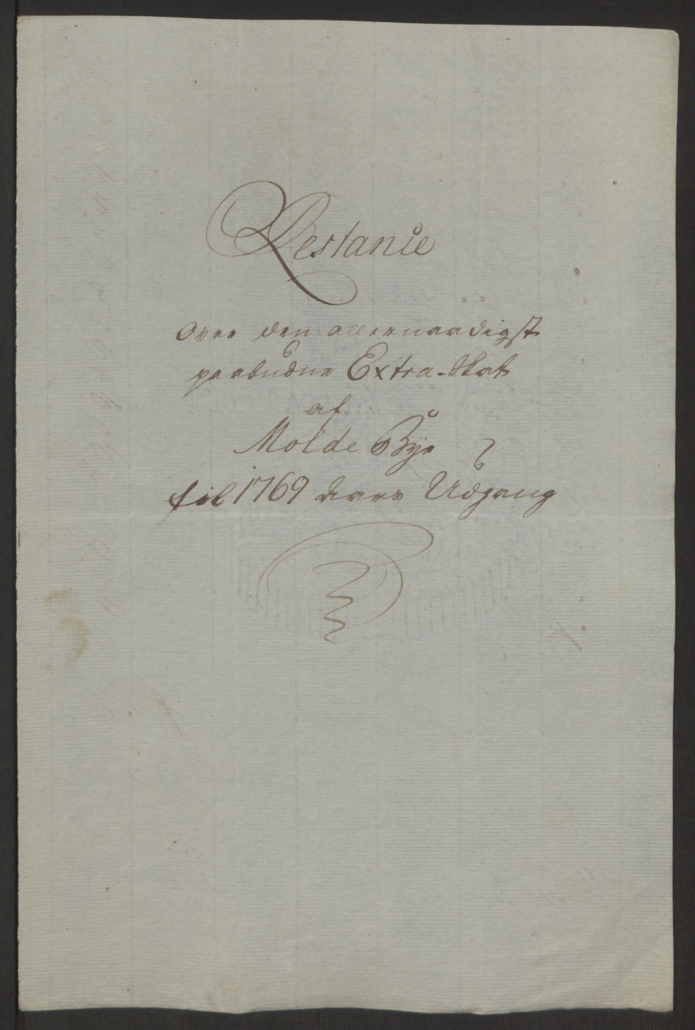 Rentekammeret inntil 1814, Reviderte regnskaper, Byregnskaper, RA/EA-4066/R/Rq/L0487/0004: [Q1] Kontribusjonsregnskap / Ekstraskatt, 1762-1772, p. 179