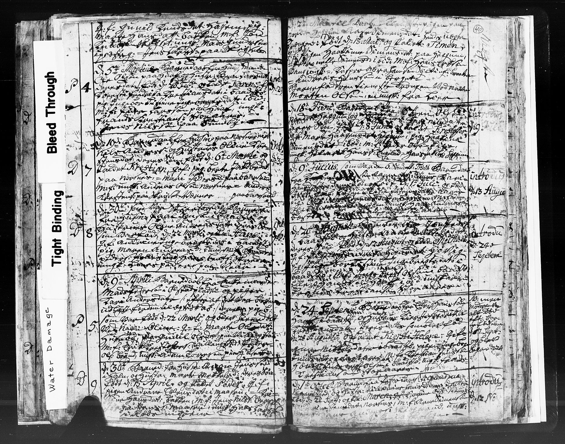 Røyken kirkebøker, SAKO/A-241/G/Ga/L0002: Parish register (copy) no. 2, 1797-1810, p. 40