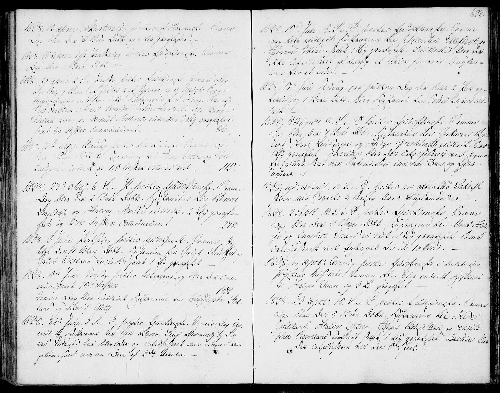 Skjold sokneprestkontor, AV/SAST-A-101847/H/Ha/Haa/L0006: Parish register (official) no. A 6.2, 1835-1858, p. 638