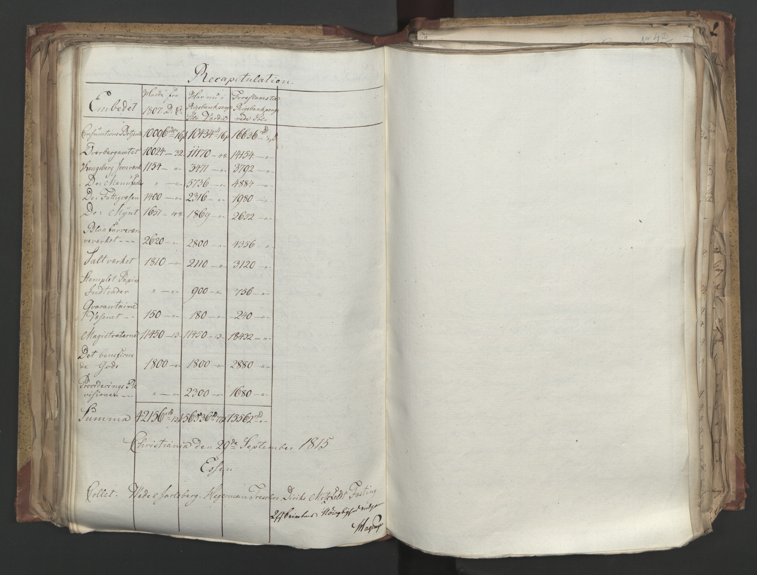 Statsrådsavdelingen i Stockholm, RA/S-1003/D/Da/L0004: Regjeringsinnstillinger nr. 788-999, 1815, p. 212