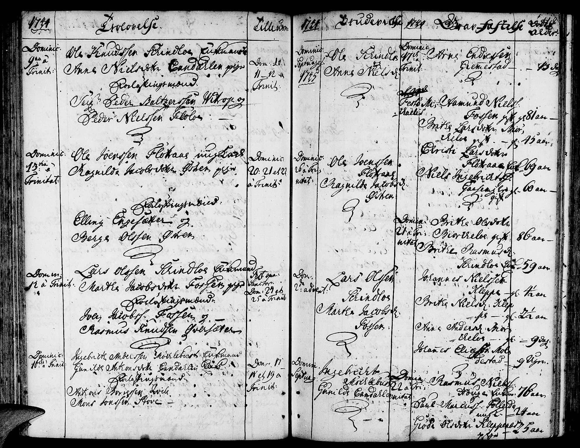 Gloppen sokneprestembete, AV/SAB-A-80101/H/Haa/Haaa/L0003: Parish register (official) no. A 3, 1739-1757, p. 118