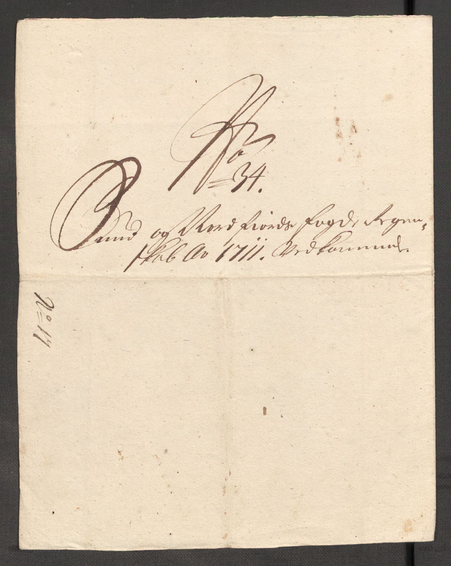 Rentekammeret inntil 1814, Reviderte regnskaper, Fogderegnskap, AV/RA-EA-4092/R53/L3434: Fogderegnskap Sunn- og Nordfjord, 1711, p. 63