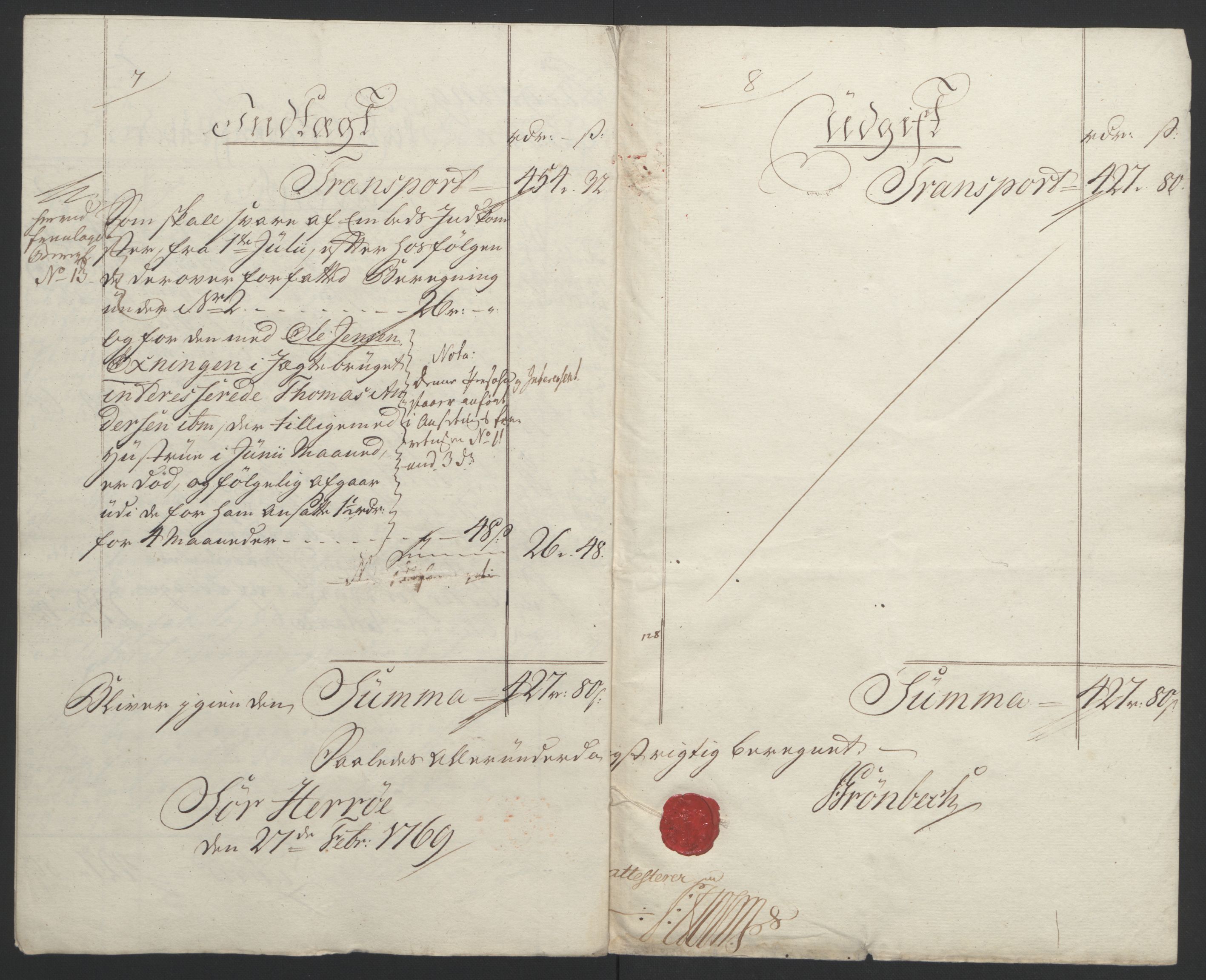 Rentekammeret inntil 1814, Reviderte regnskaper, Fogderegnskap, AV/RA-EA-4092/R65/L4573: Ekstraskatten Helgeland, 1762-1772, p. 171