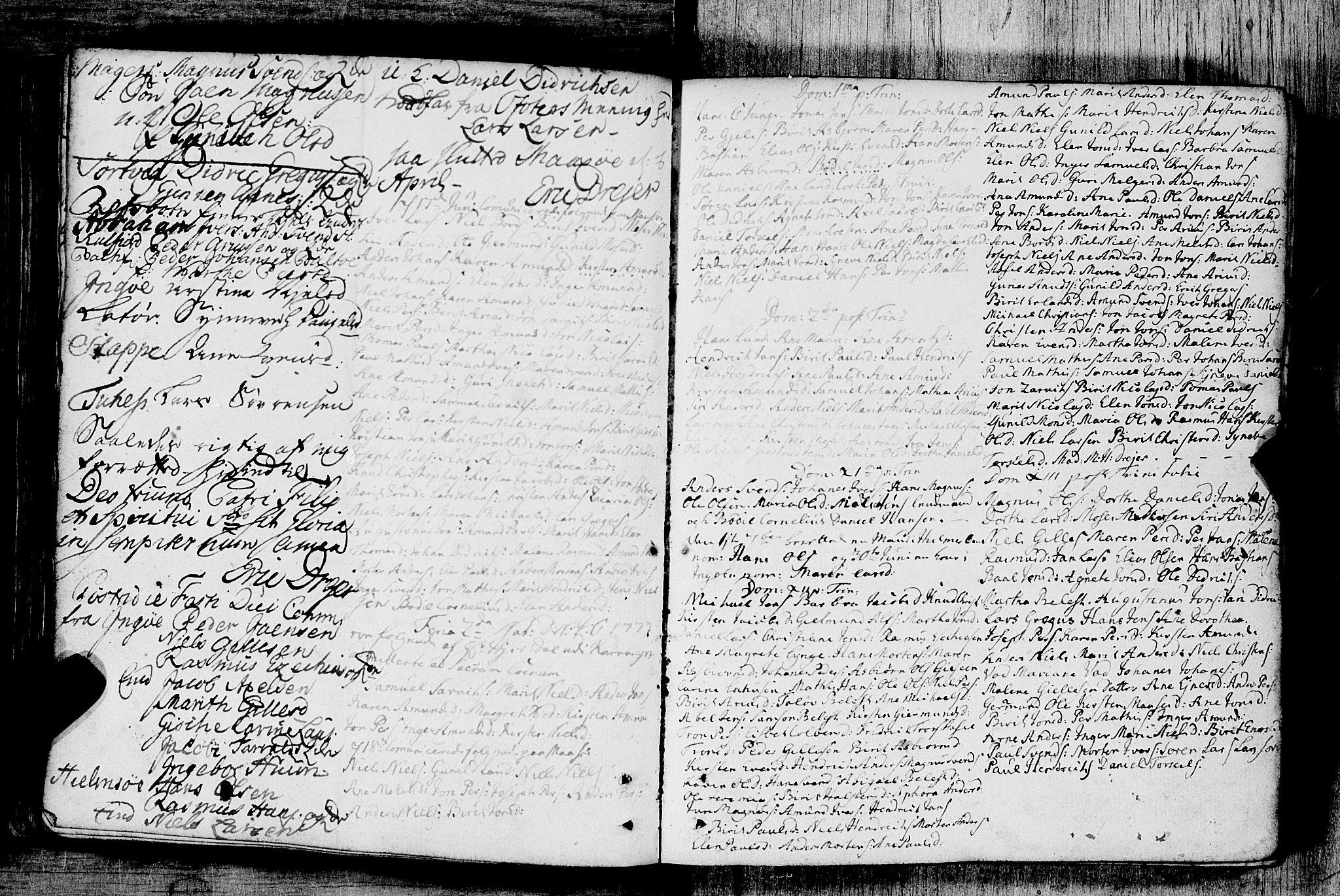 Måsøy sokneprestkontor, AV/SATØ-S-1348/B/L0026: Communicants register no. 26 (1), 1749-1804