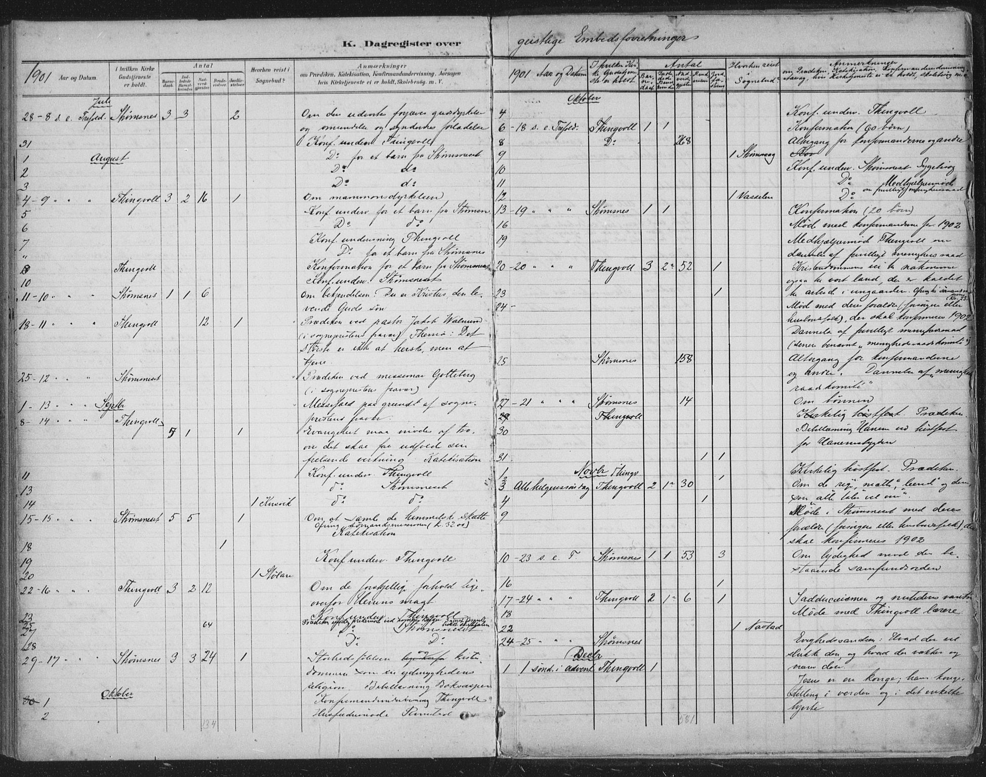 Ministerialprotokoller, klokkerbøker og fødselsregistre - Møre og Romsdal, AV/SAT-A-1454/586/L0988: Parish register (official) no. 586A14, 1893-1905