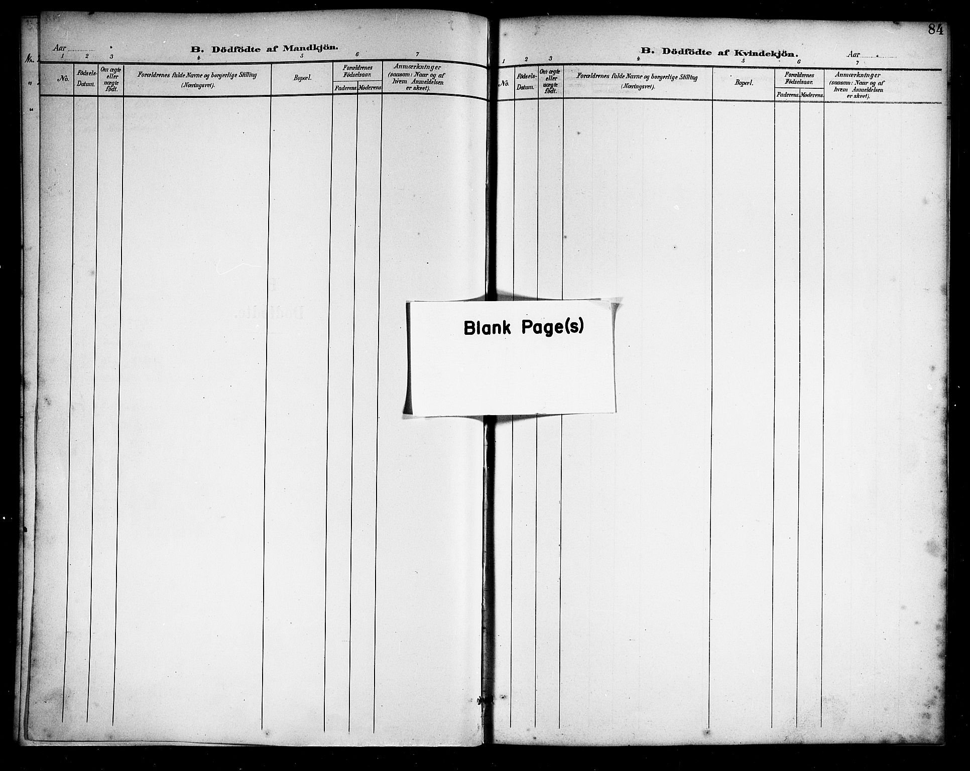 Ministerialprotokoller, klokkerbøker og fødselsregistre - Nordland, SAT/A-1459/899/L1449: Parish register (copy) no. 899C04, 1900-1918, p. 84