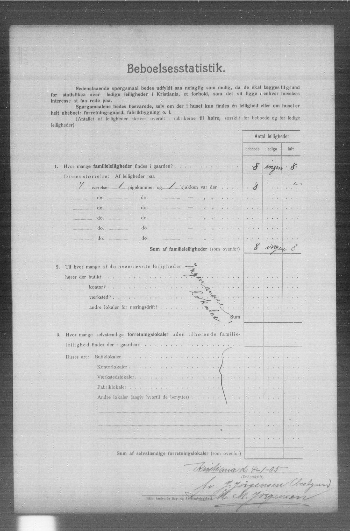 OBA, Municipal Census 1904 for Kristiania, 1904, p. 21770