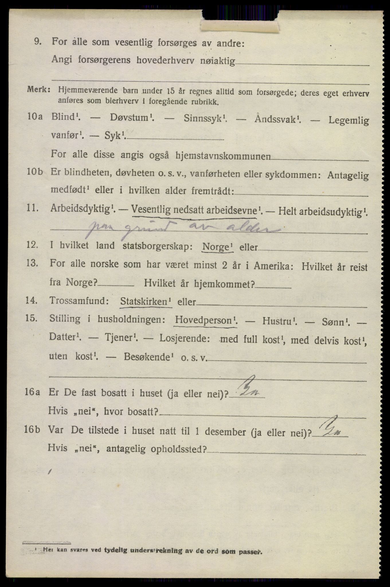 SAKO, 1920 census for Strømm, 1920, p. 2506