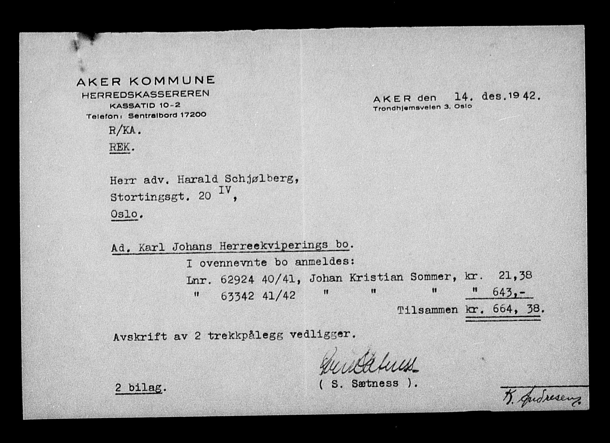 Justisdepartementet, Tilbakeføringskontoret for inndratte formuer, AV/RA-S-1564/H/Hc/Hcc/L0949: --, 1945-1947, p. 163