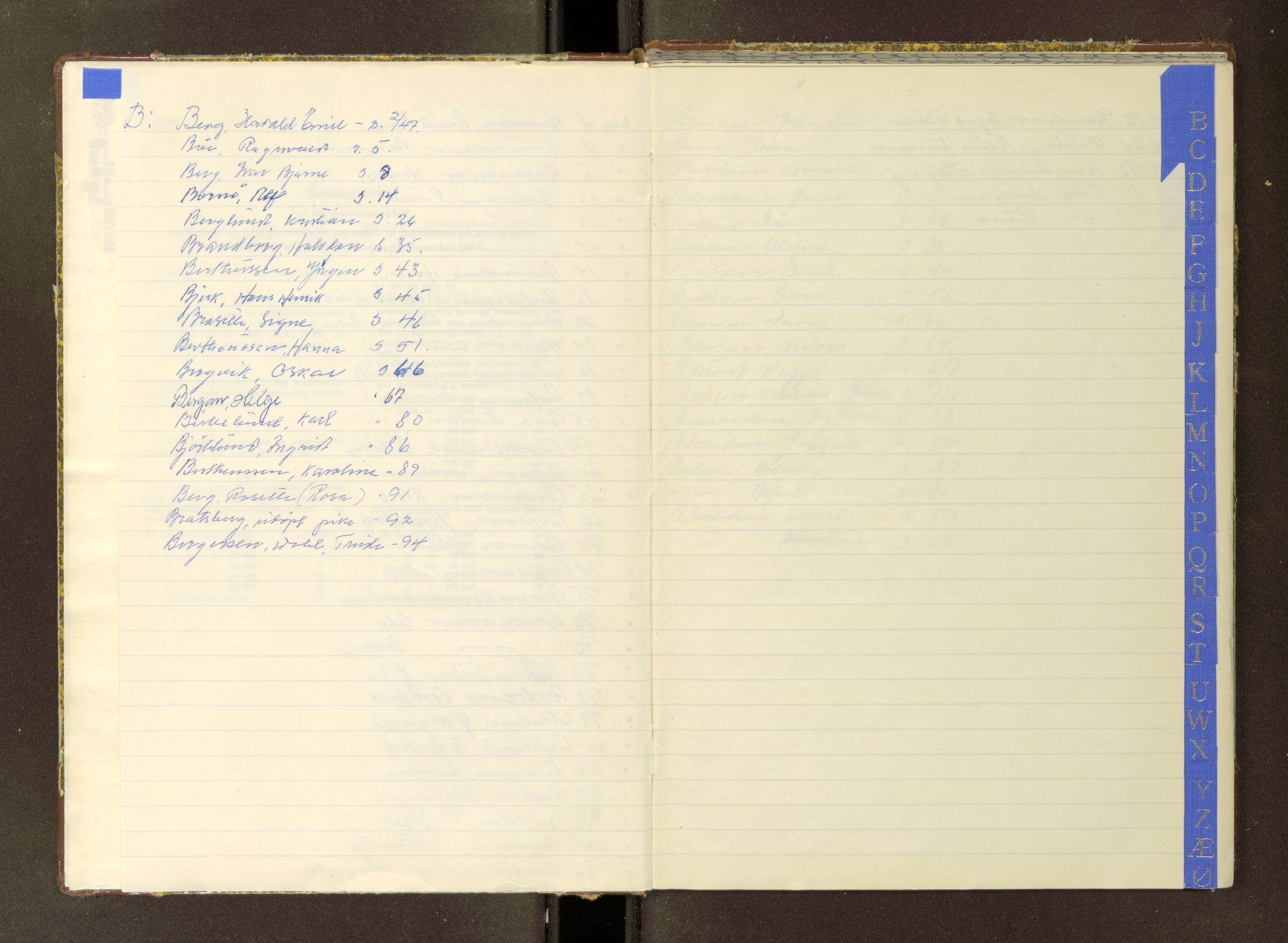 Ankenes lensmannskontor, AV/SAT-A-4498/G/Ga/Gaa/L0004: Dødsfallsprotokoller, 1961-1968