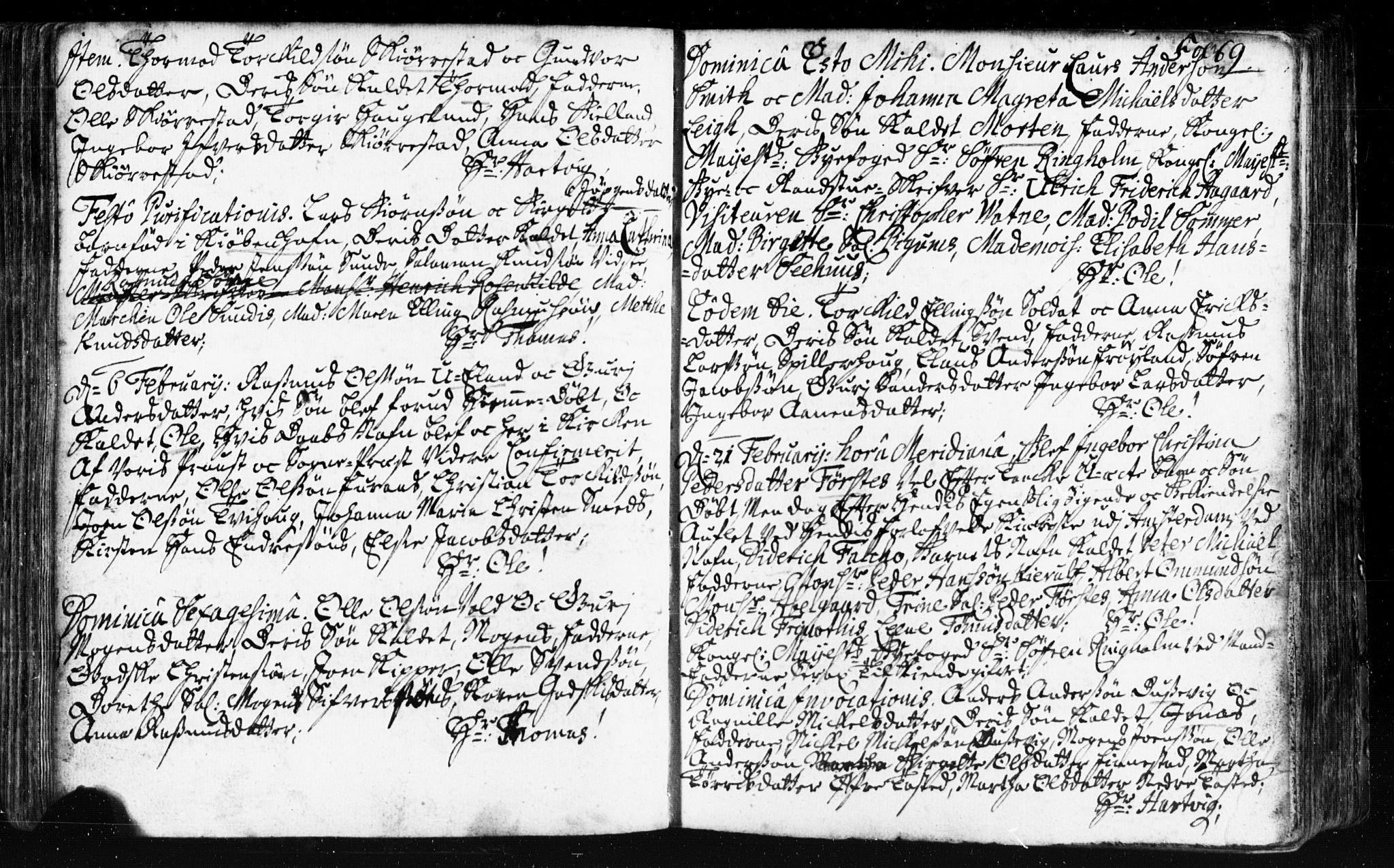 Domkirken sokneprestkontor, SAST/A-101812/001/30/30BB/L0002: Parish register (copy) no. B 2, 1714-1733, p. 69