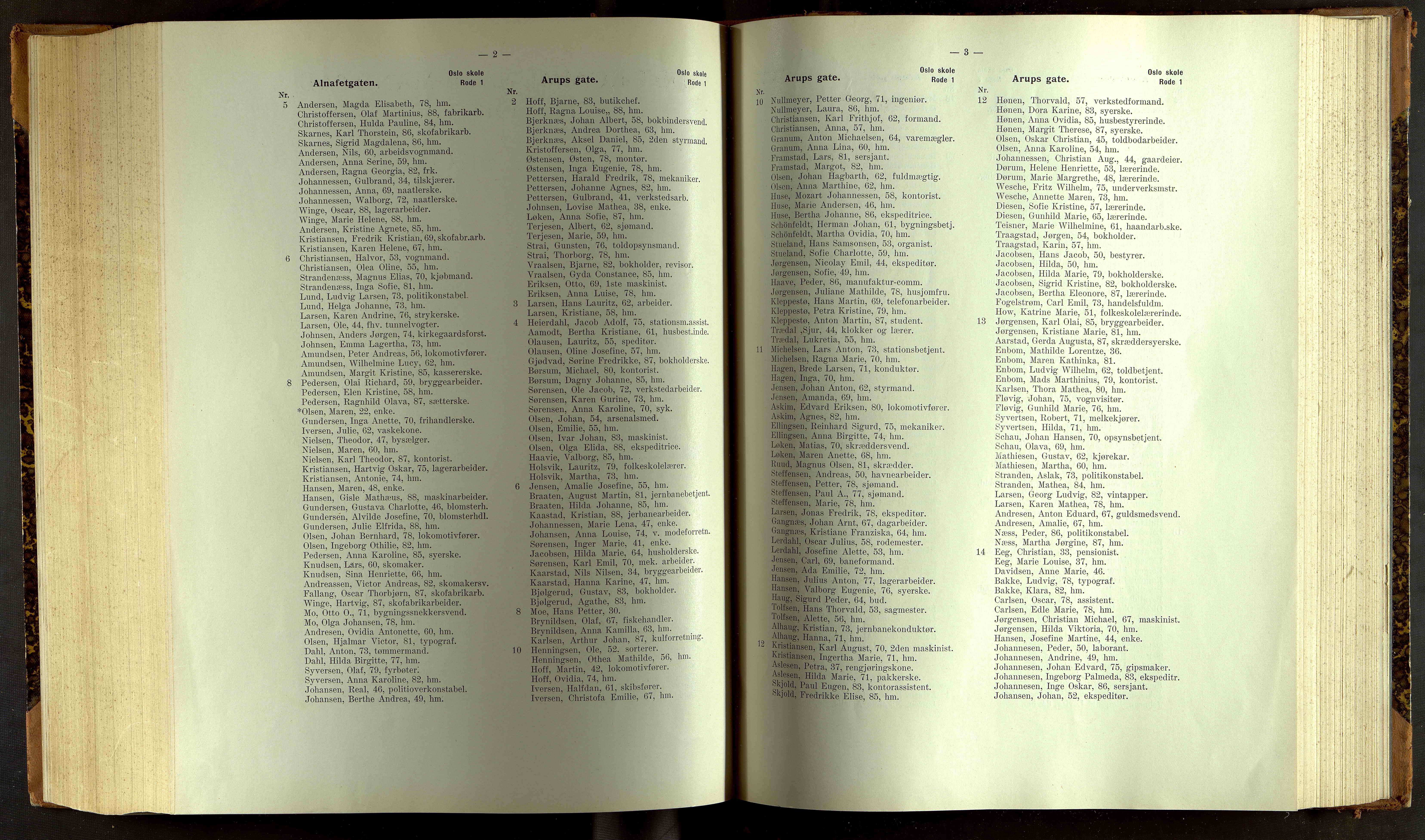 Folkeregisteret ( Valgstyret ), OBA/A-20059, 1913, p. 8002-8003