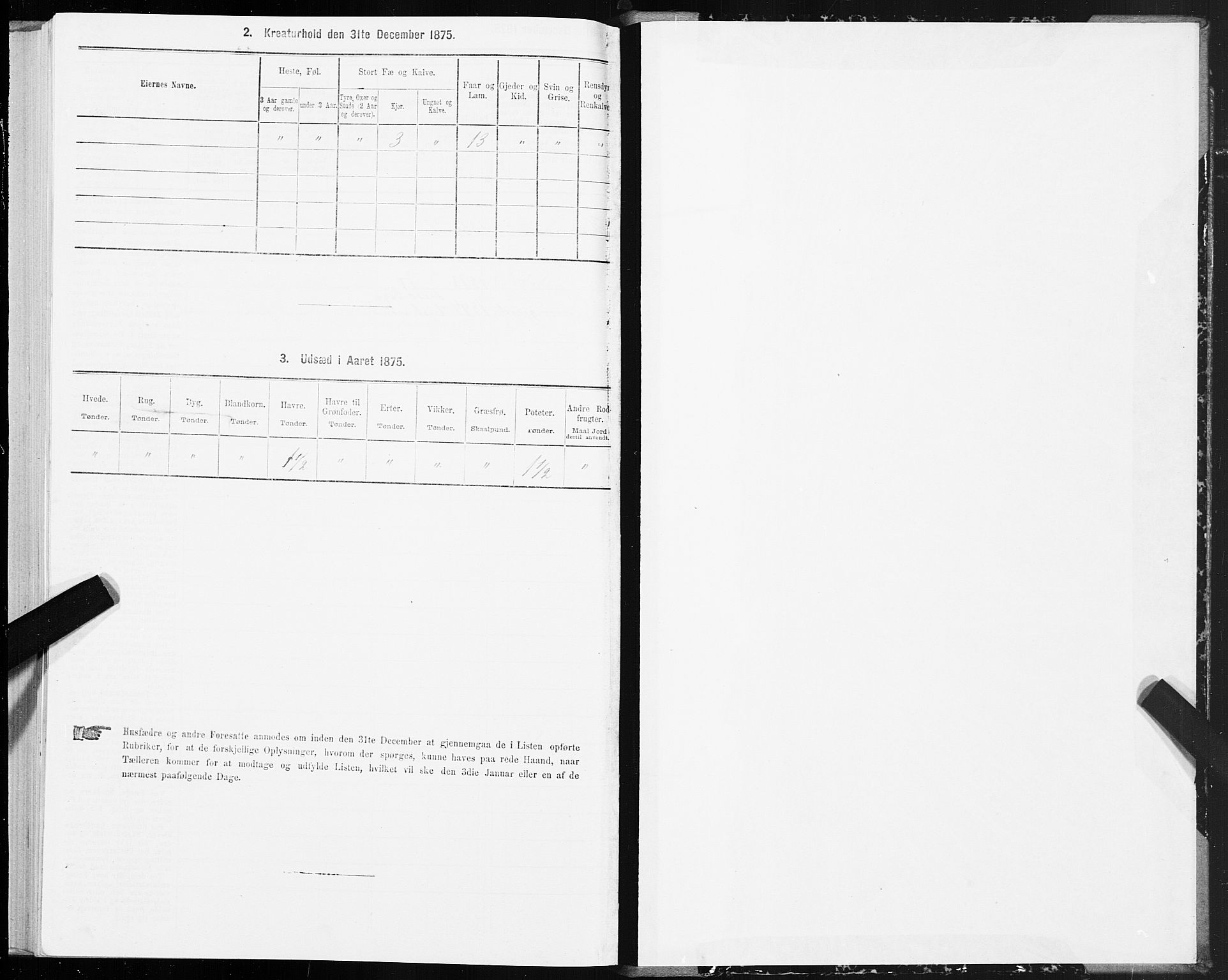 SAT, 1875 census for 1560P Tingvoll, 1875