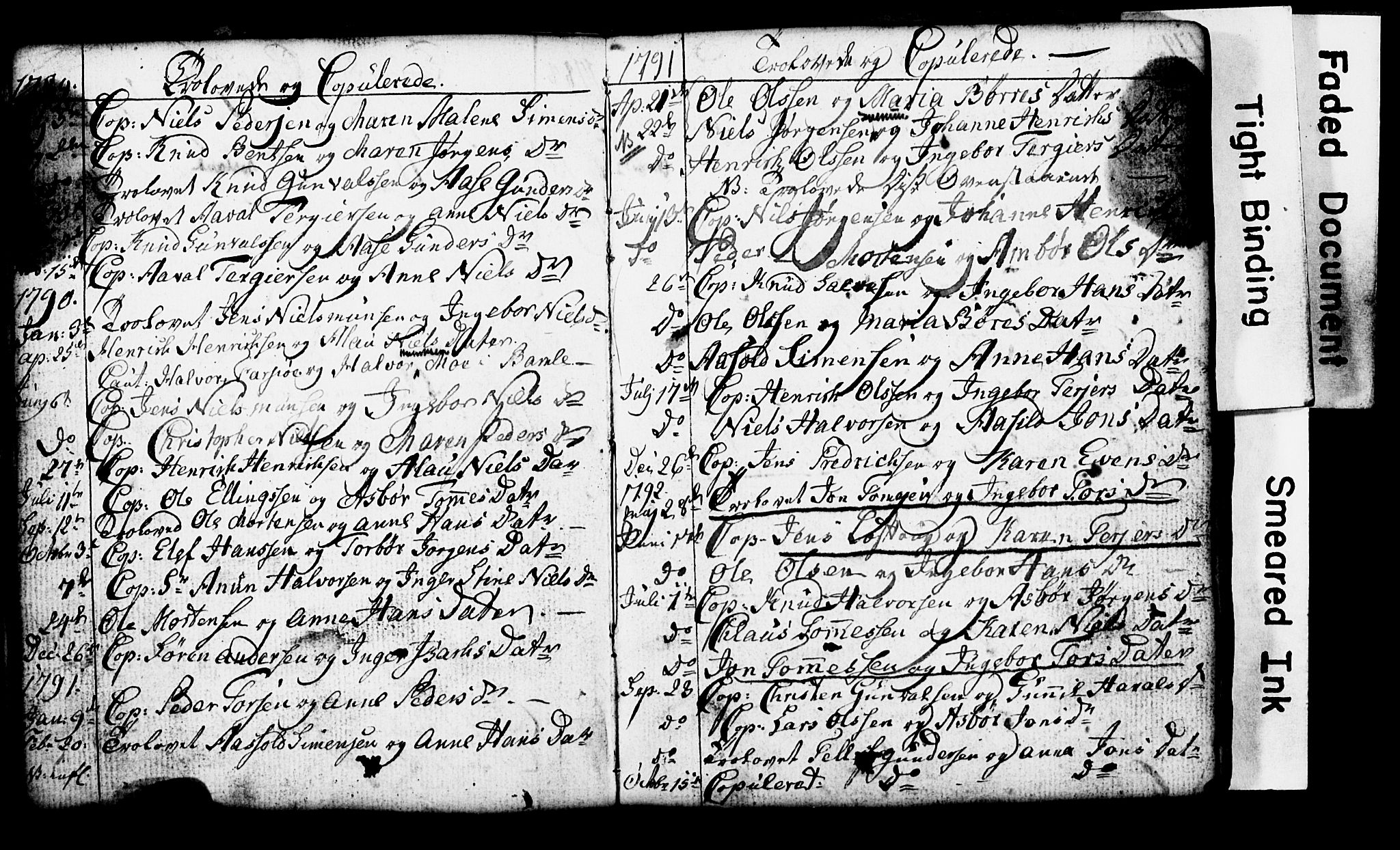 Sannidal kirkebøker, SAKO/A-296/G/Ga/L0001: Parish register (copy) no. 1, 1782-1816