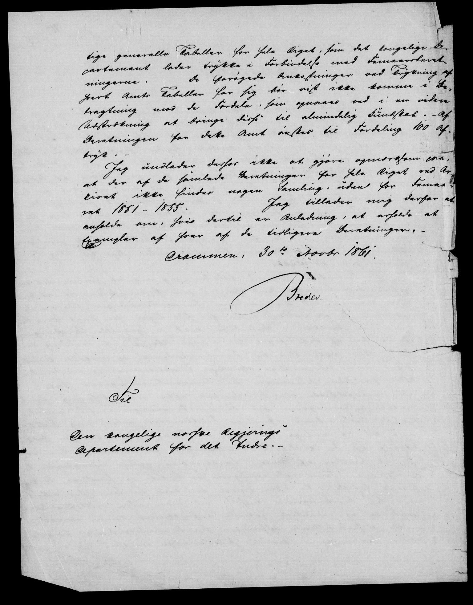Statistisk sentralbyrå, Næringsøkonomiske emner, Generelt - Amtmennenes femårsberetninger, AV/RA-S-2233/F/Fa/L0011: --, 1856-1860, p. 4