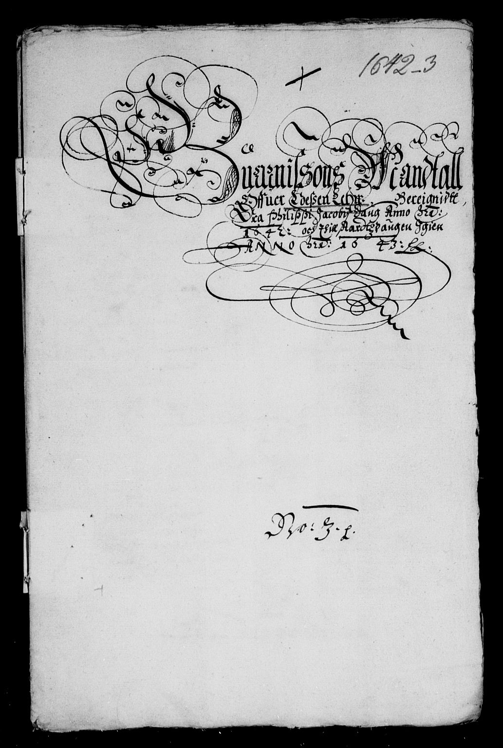 Rentekammeret inntil 1814, Reviderte regnskaper, Lensregnskaper, AV/RA-EA-5023/R/Rb/Rbw/L0076: Trondheim len, 1642-1643