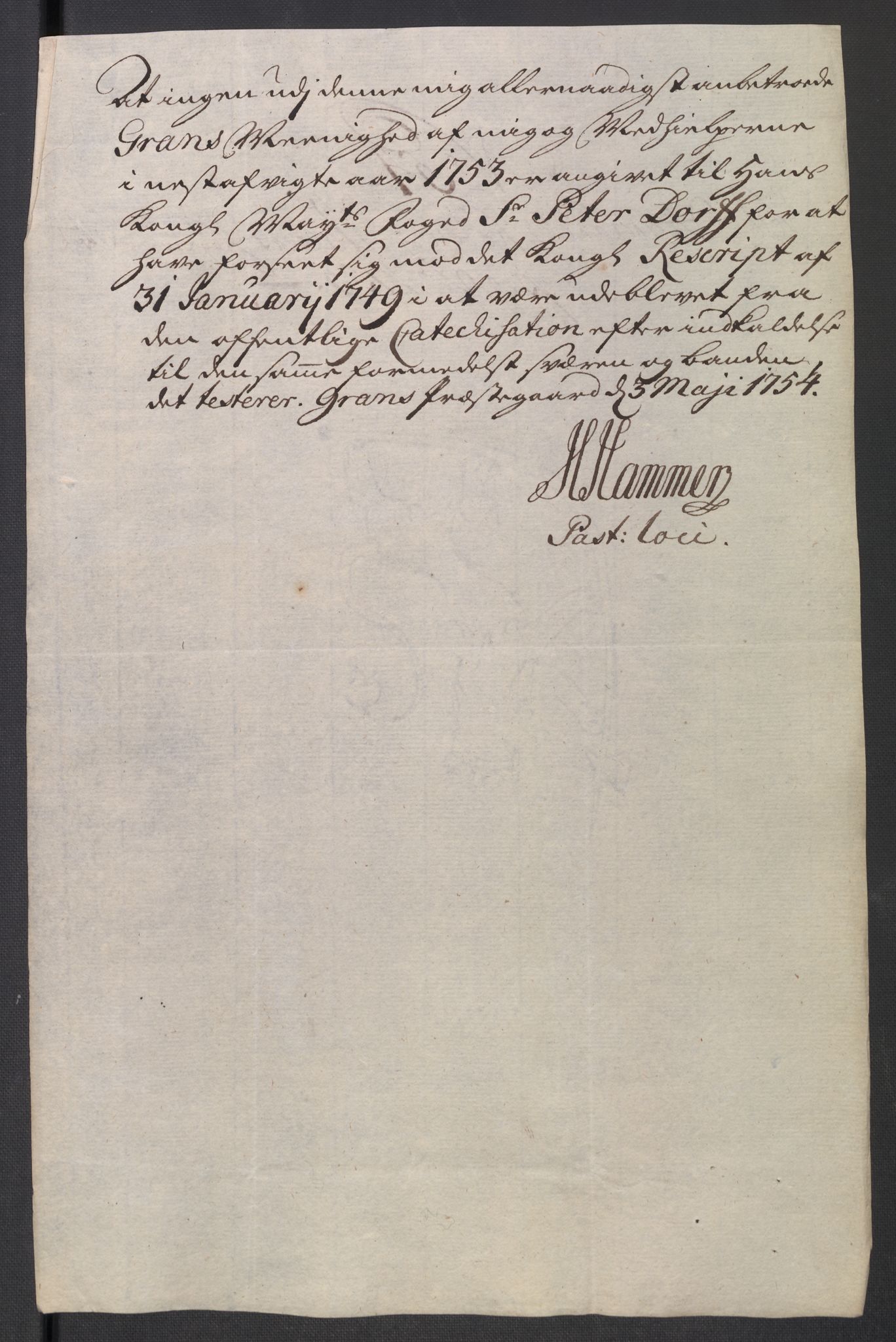 Rentekammeret inntil 1814, Reviderte regnskaper, Fogderegnskap, AV/RA-EA-4092/R18/L1349: Fogderegnskap Hadeland, Toten og Valdres, 1752-1753, p. 555