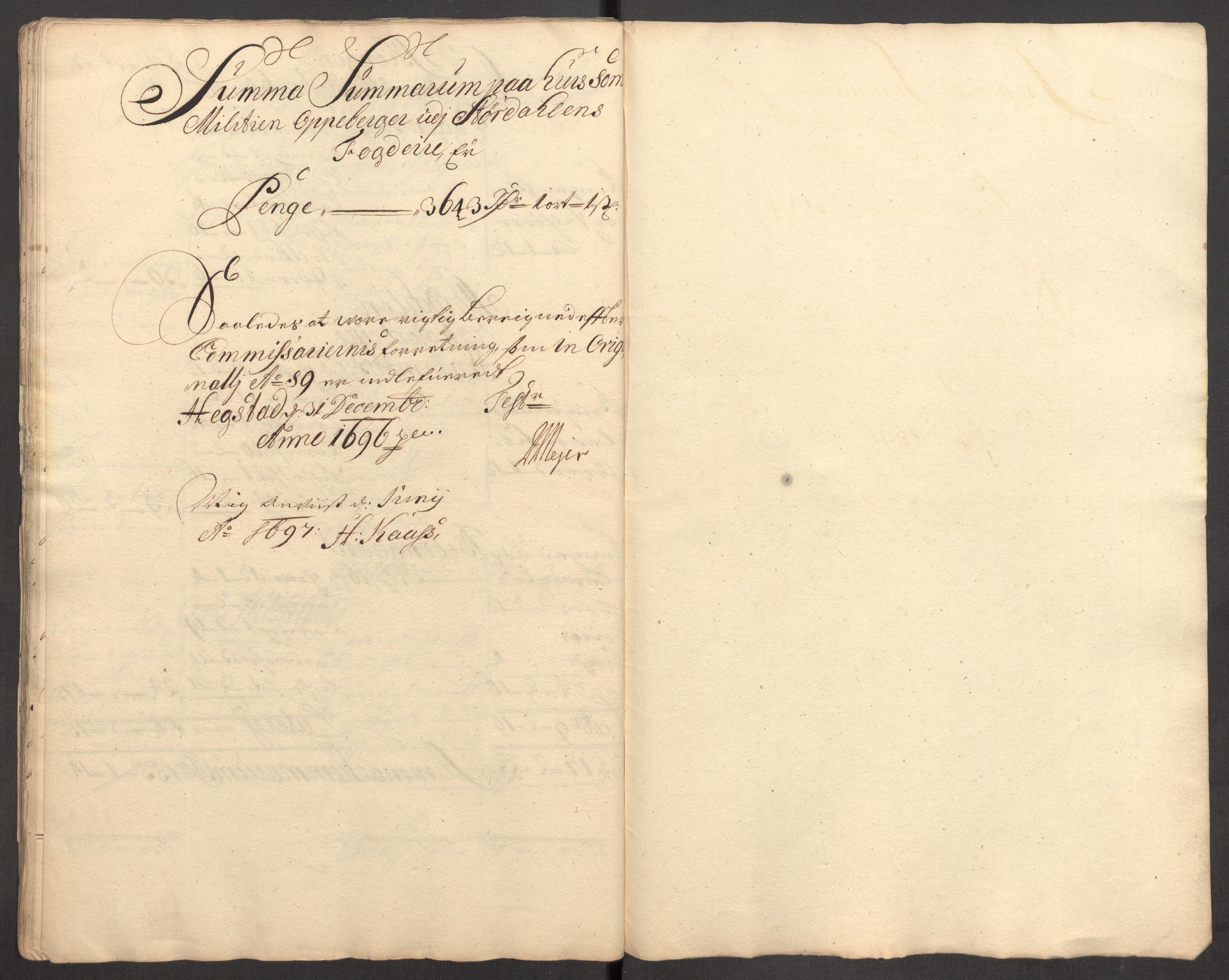 Rentekammeret inntil 1814, Reviderte regnskaper, Fogderegnskap, RA/EA-4092/R62/L4188: Fogderegnskap Stjørdal og Verdal, 1696, p. 220