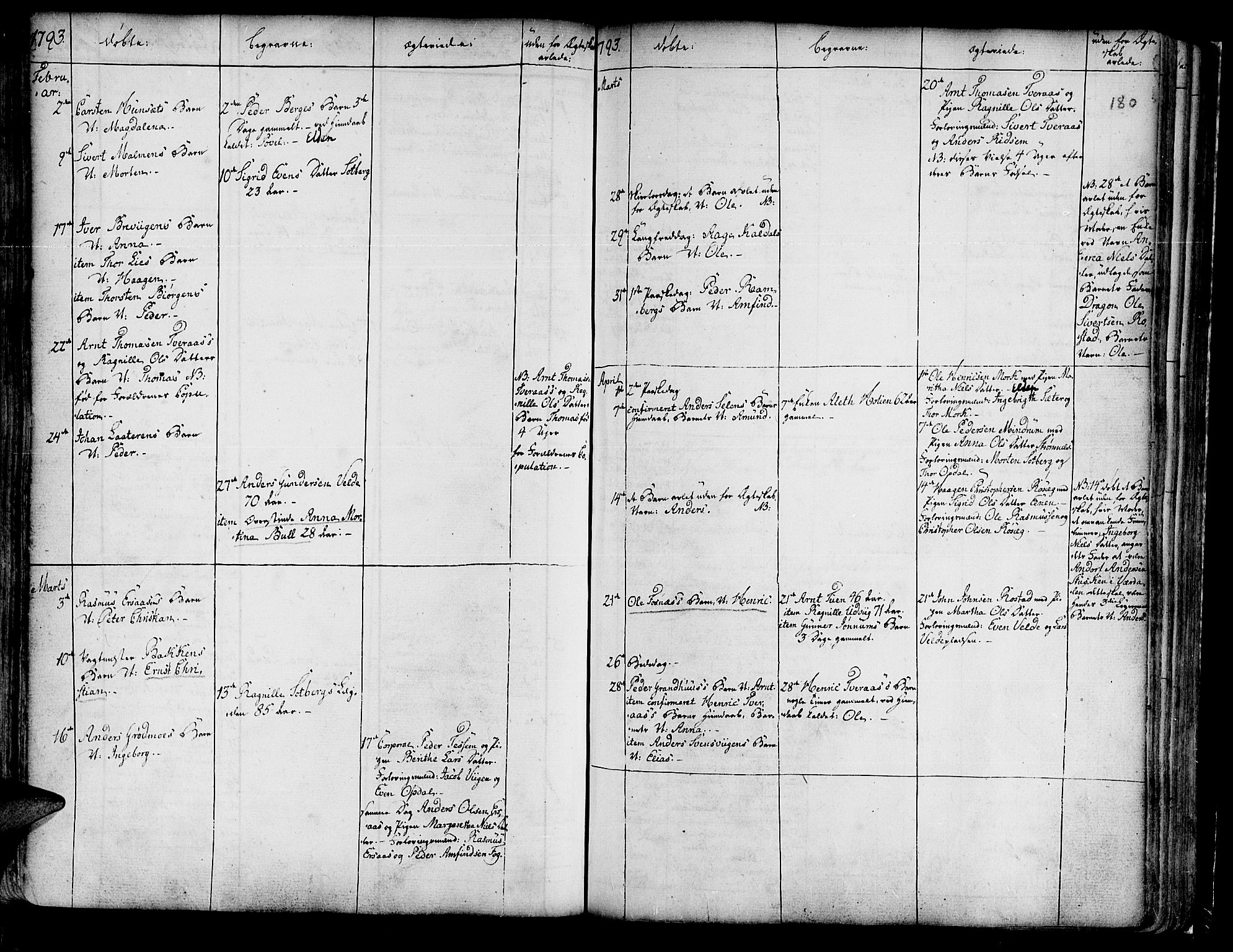 Ministerialprotokoller, klokkerbøker og fødselsregistre - Nord-Trøndelag, SAT/A-1458/741/L0385: Parish register (official) no. 741A01, 1722-1815, p. 180