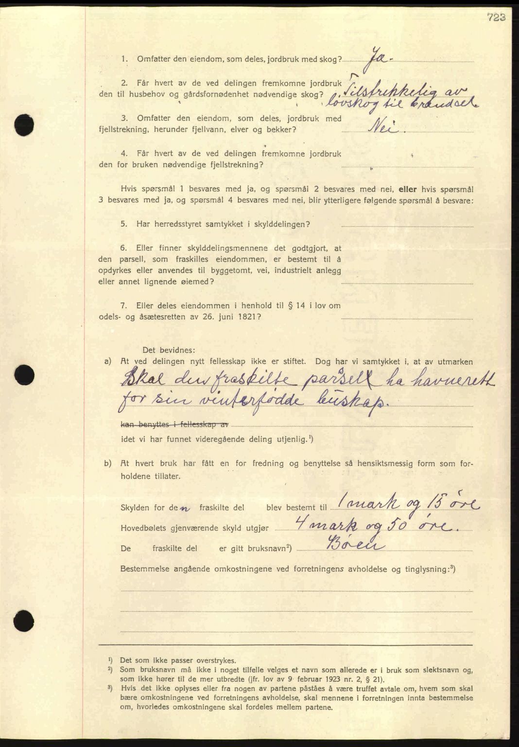 Nordmøre sorenskriveri, AV/SAT-A-4132/1/2/2Ca: Mortgage book no. A81, 1937-1937, Diary no: : 1488/1937