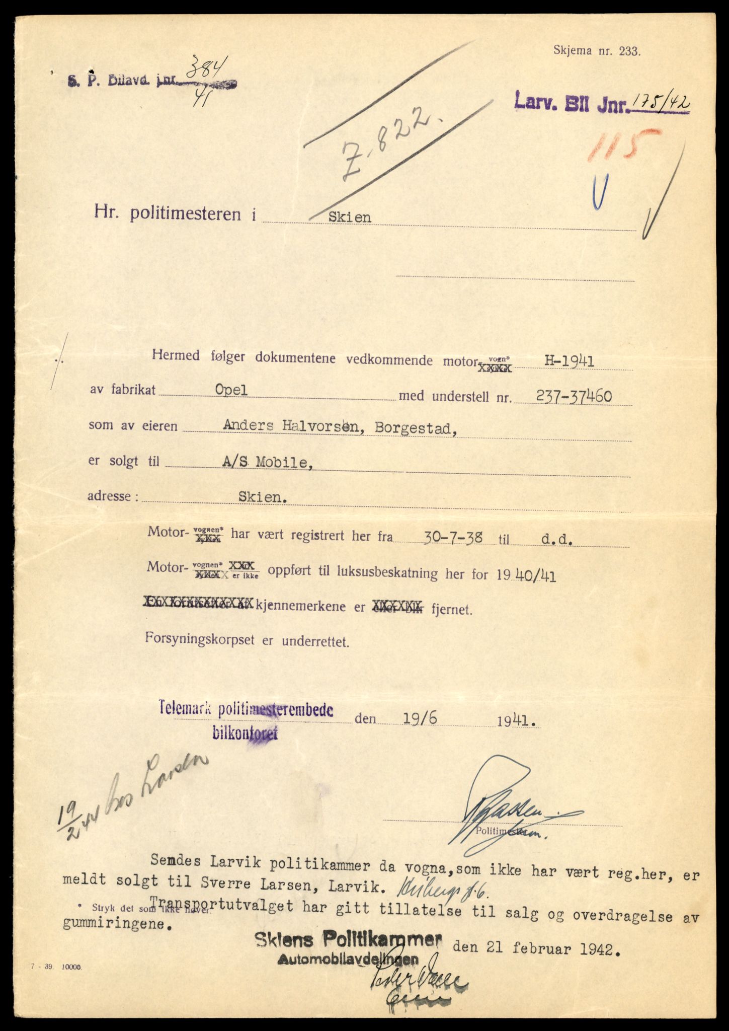 Møre og Romsdal vegkontor - Ålesund trafikkstasjon, AV/SAT-A-4099/F/Fe/L0043: Registreringskort for kjøretøy T 14080 - T 14204, 1927-1998, p. 2161