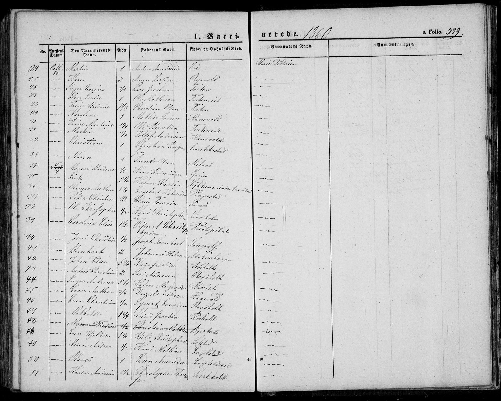 Lardal kirkebøker, AV/SAKO-A-350/F/Fa/L0006: Parish register (official) no. I 6, 1835-1860, p. 529