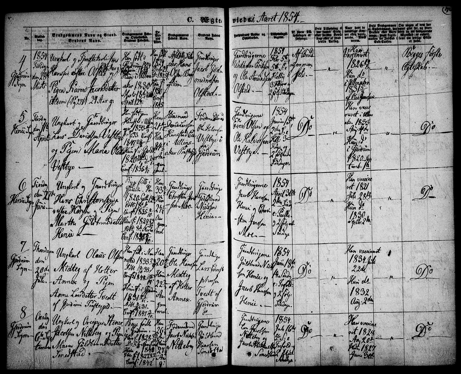 Gjerdrum prestekontor Kirkebøker, AV/SAO-A-10412b/F/Fa/L0006: Parish register (official) no. I 6, 1845-1856, p. 192