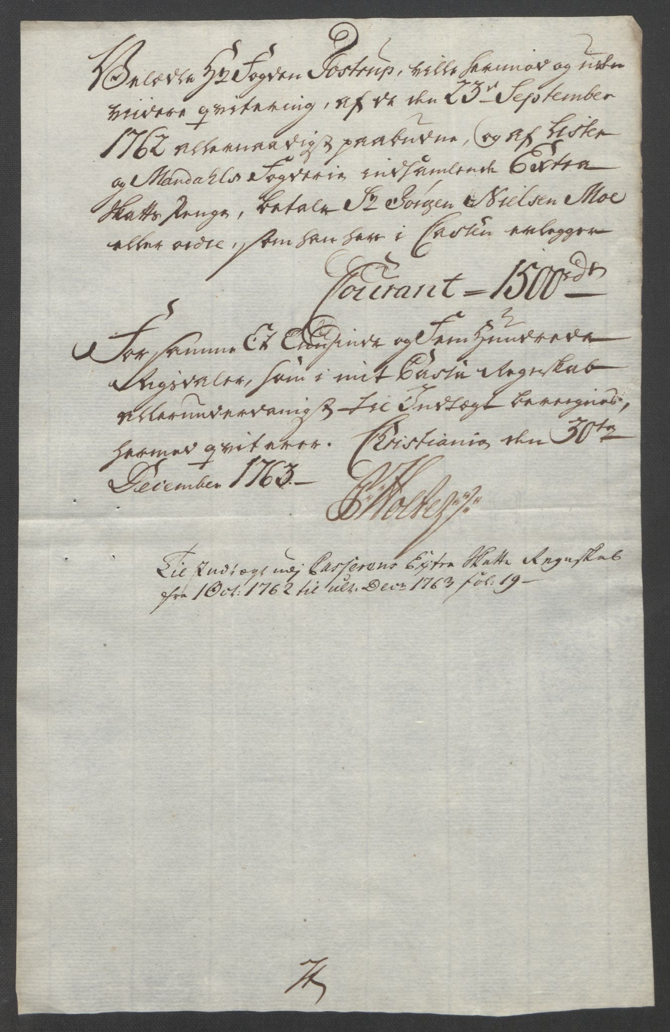 Rentekammeret inntil 1814, Reviderte regnskaper, Fogderegnskap, AV/RA-EA-4092/R45/L2704: Ekstraskatten Lista og Mandal, 1762-1768, p. 106