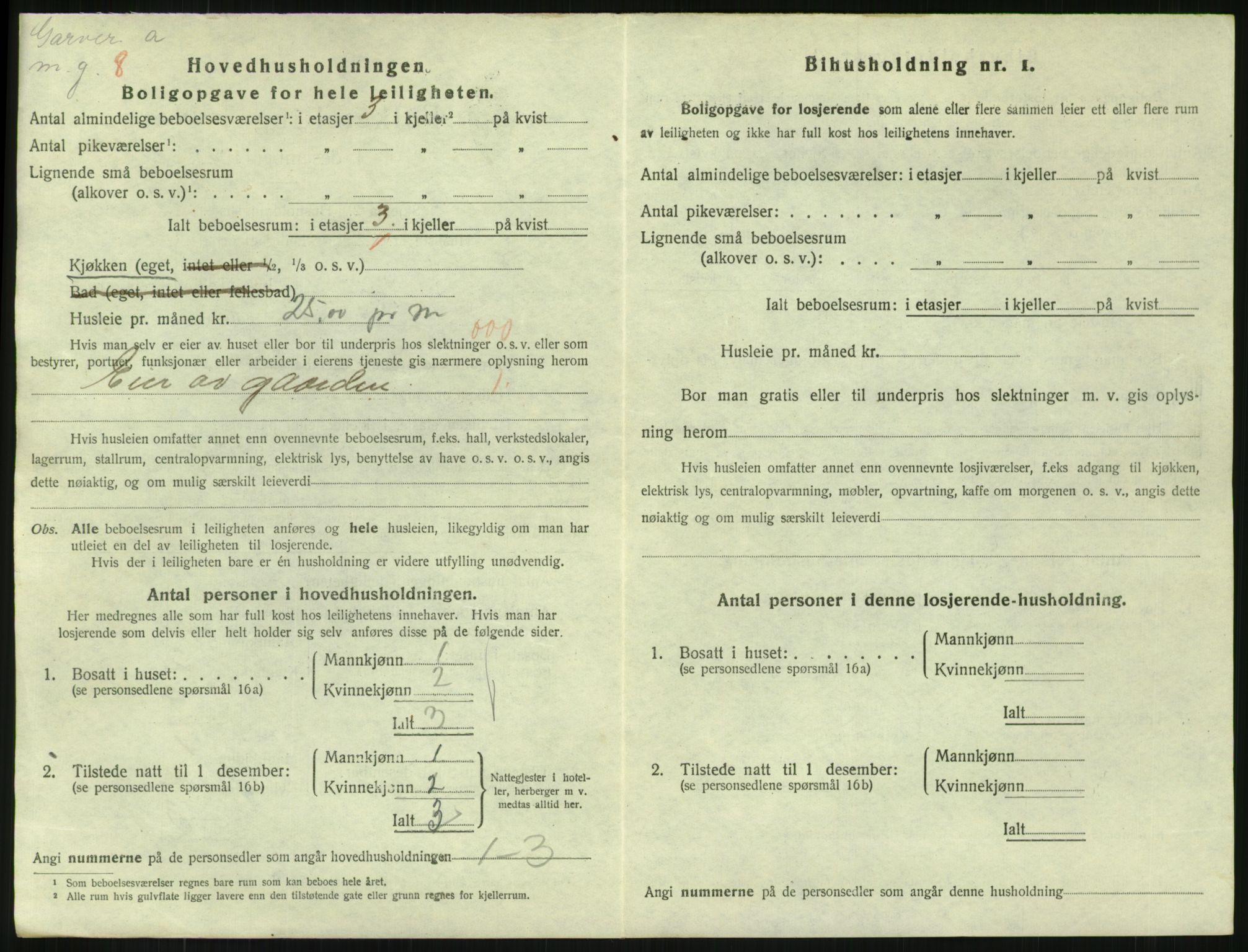 SAKO, 1920 census for Horten, 1920, p. 6298