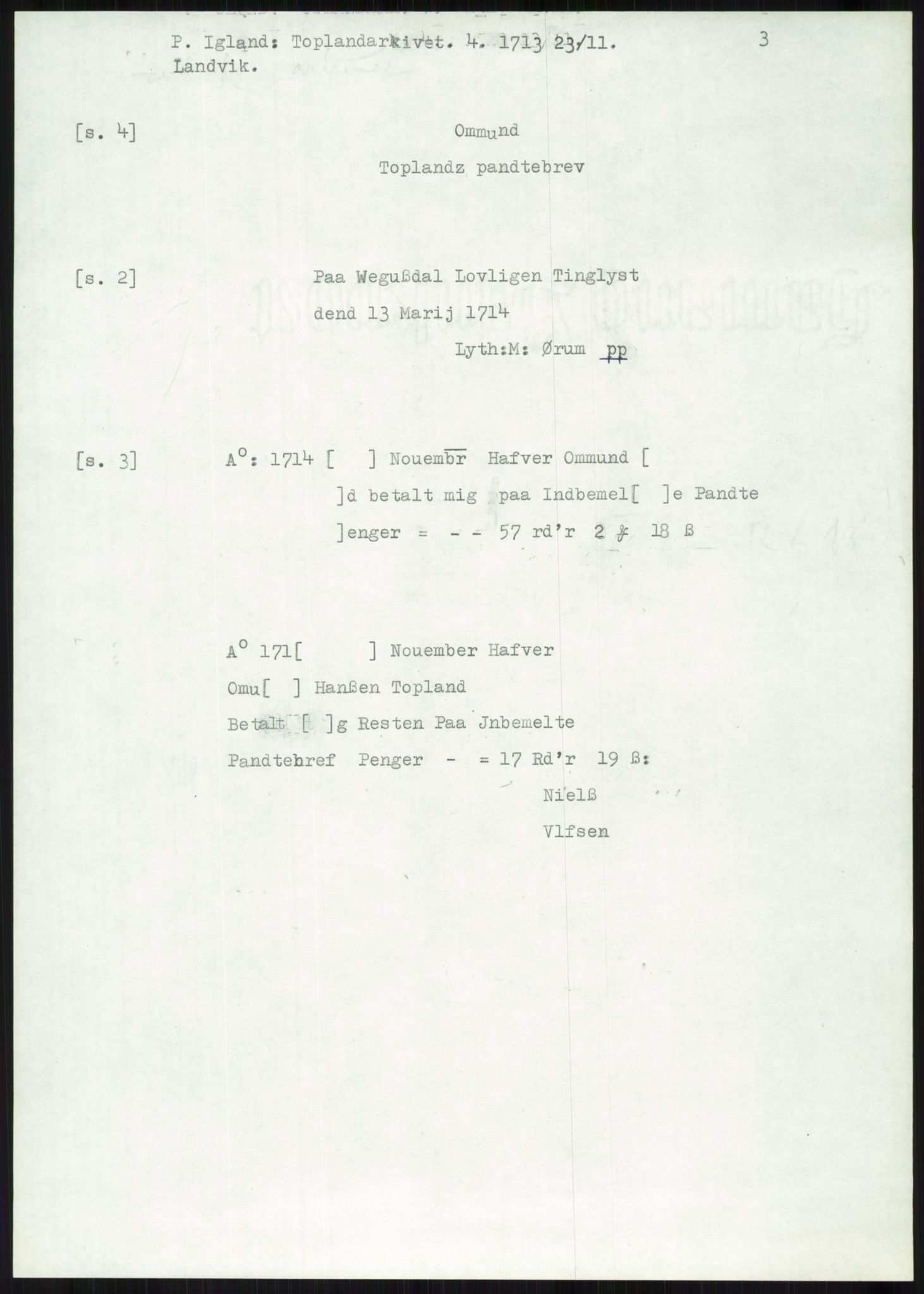 Samlinger til kildeutgivelse, Diplomavskriftsamlingen, AV/RA-EA-4053/H/Ha, p. 3360