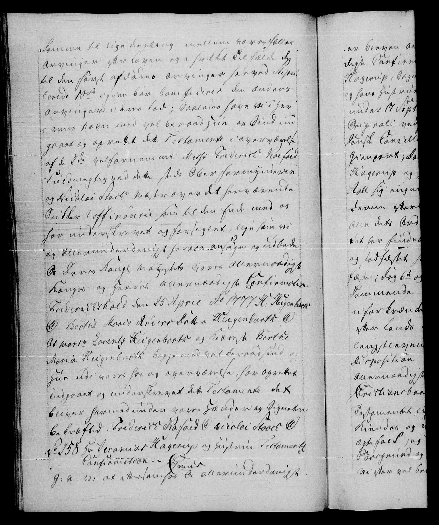 Danske Kanselli 1572-1799, AV/RA-EA-3023/F/Fc/Fca/Fcaa/L0052: Norske registre, 1788-1789, p. 565b