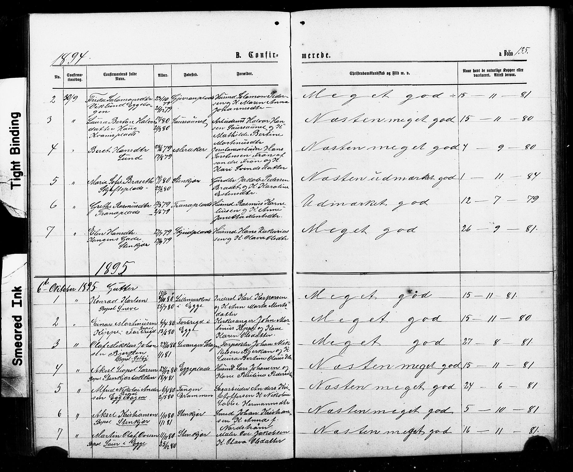 Ministerialprotokoller, klokkerbøker og fødselsregistre - Nord-Trøndelag, SAT/A-1458/740/L0380: Parish register (copy) no. 740C01, 1868-1902, p. 135