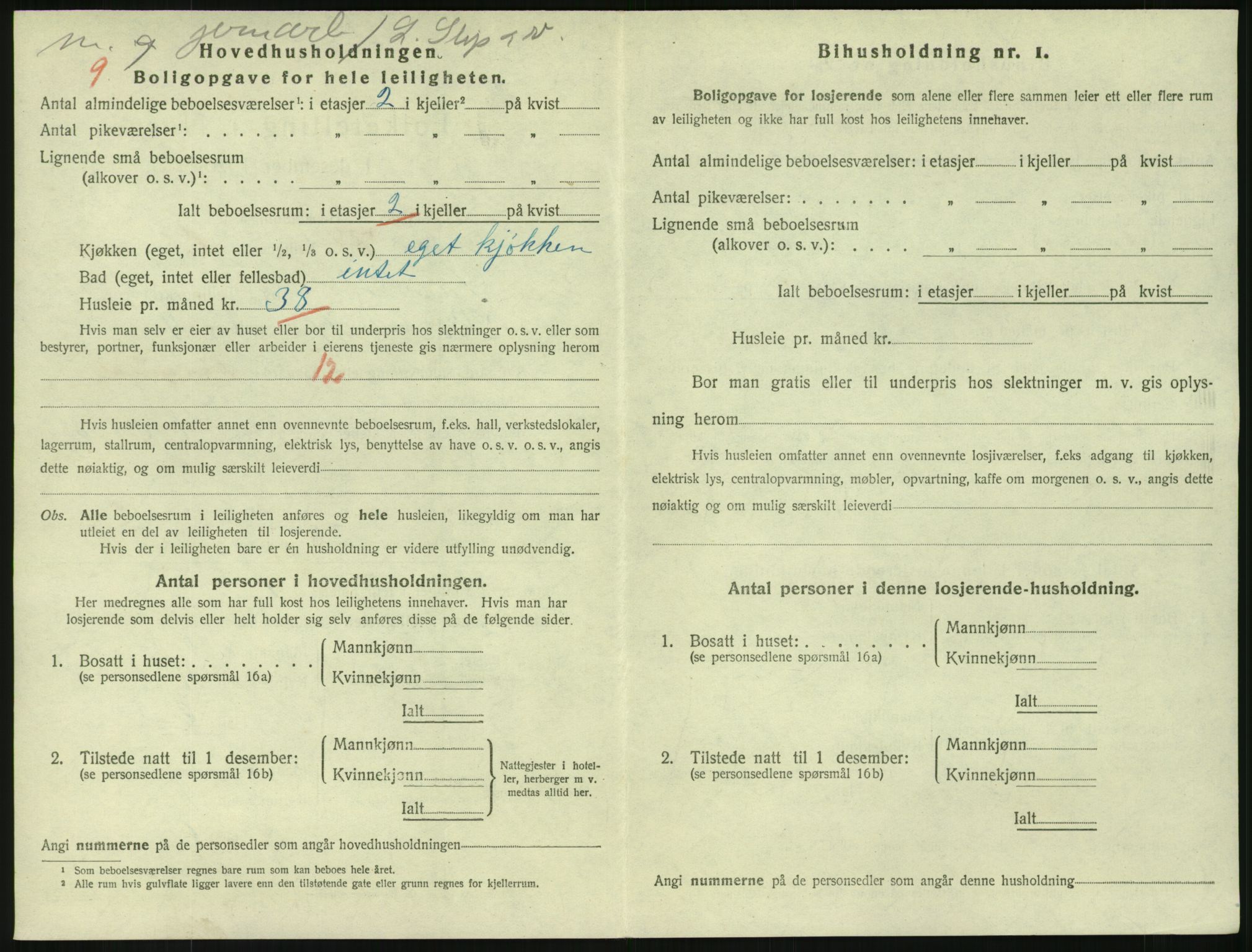 SAKO, 1920 census for Larvik, 1920, p. 8643