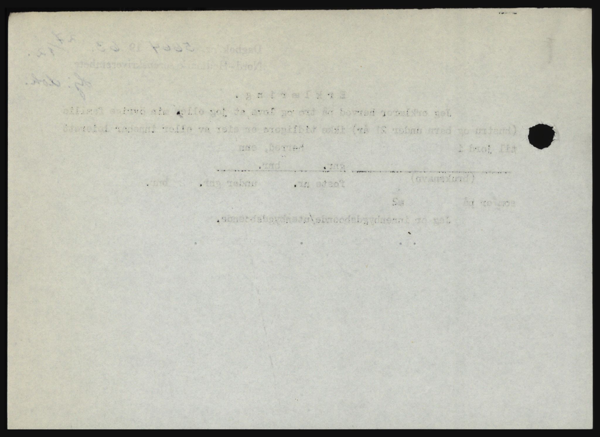 Nord-Hedmark sorenskriveri, SAH/TING-012/H/Hc/L0019: Mortgage book no. 19, 1963-1964, Diary no: : 5664/1963