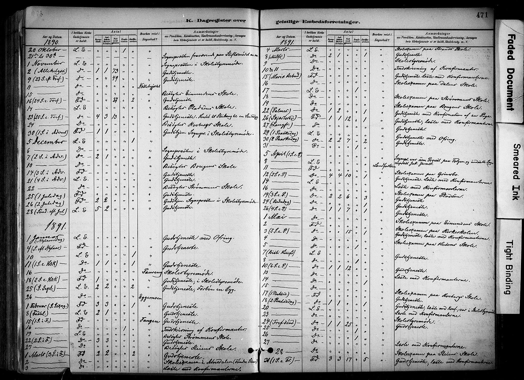 Alvdal prestekontor, SAH/PREST-060/H/Ha/Haa/L0002: Parish register (official) no. 2, 1883-1906, p. 471