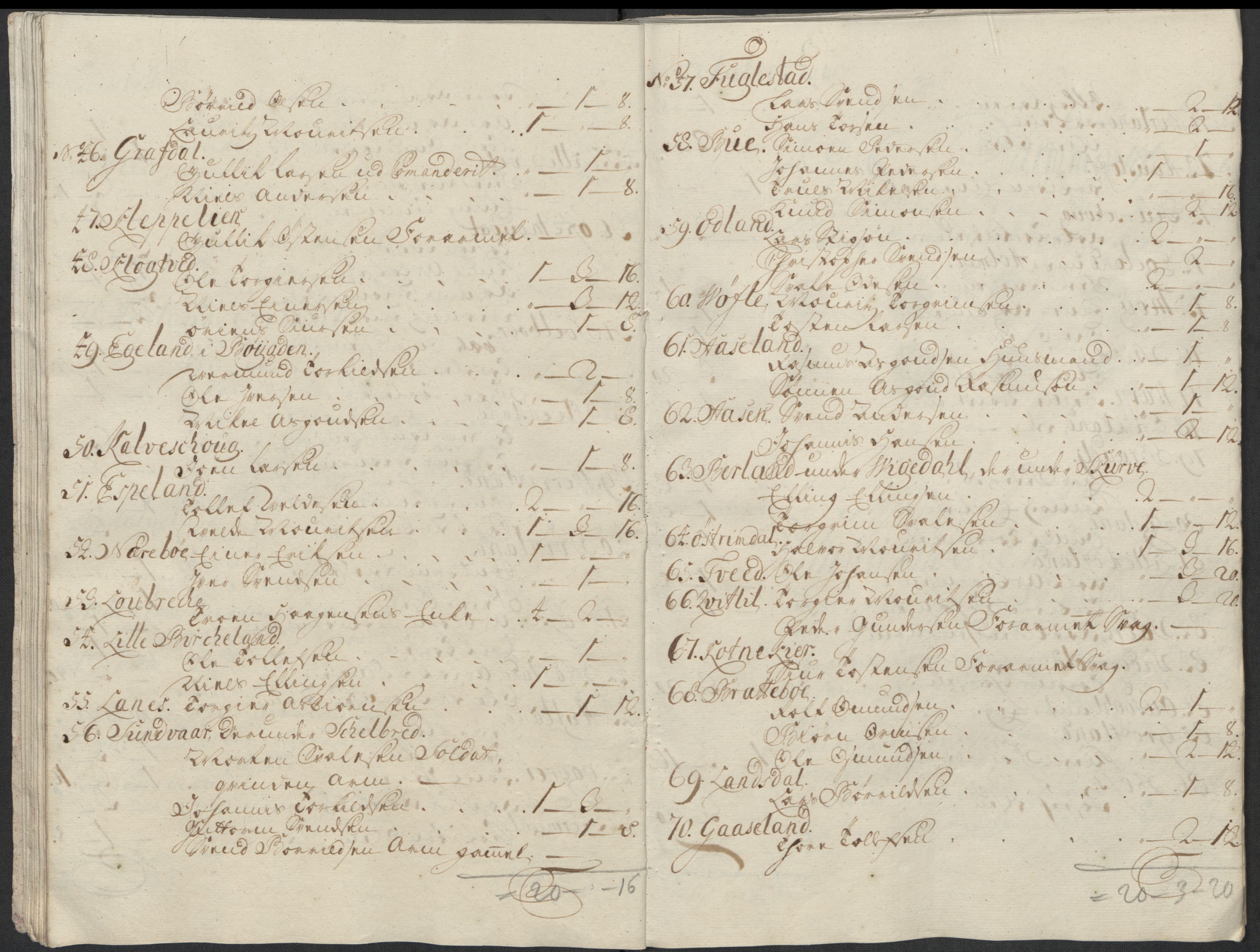 Rentekammeret inntil 1814, Reviderte regnskaper, Fogderegnskap, AV/RA-EA-4092/R46/L2743: Fogderegnskap Jæren og Dalane, 1718, p. 61