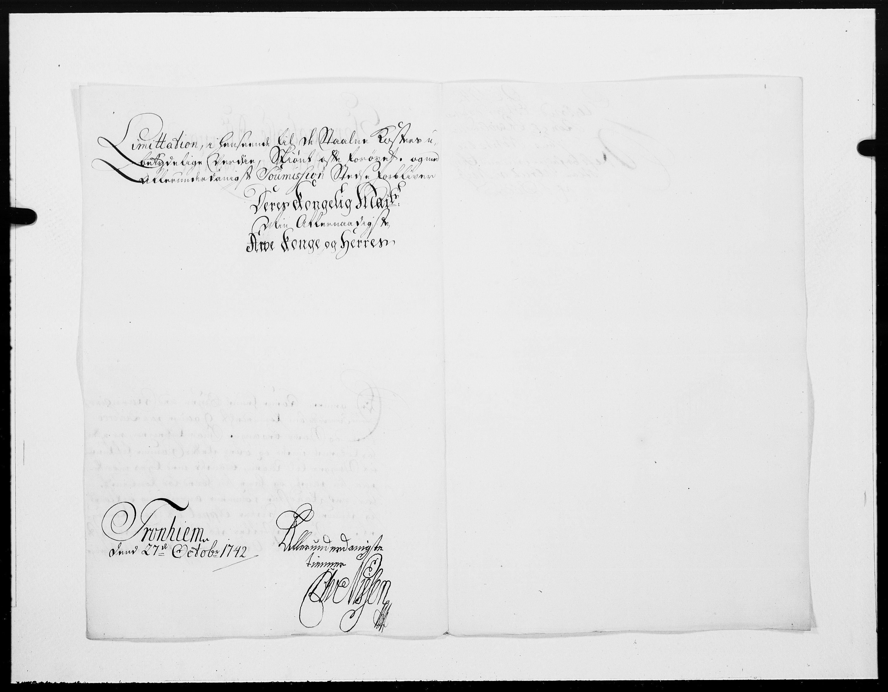 Danske Kanselli 1572-1799, AV/RA-EA-3023/F/Fc/Fcc/Fcca/L0136: Norske innlegg 1572-1799, 1742, p. 495