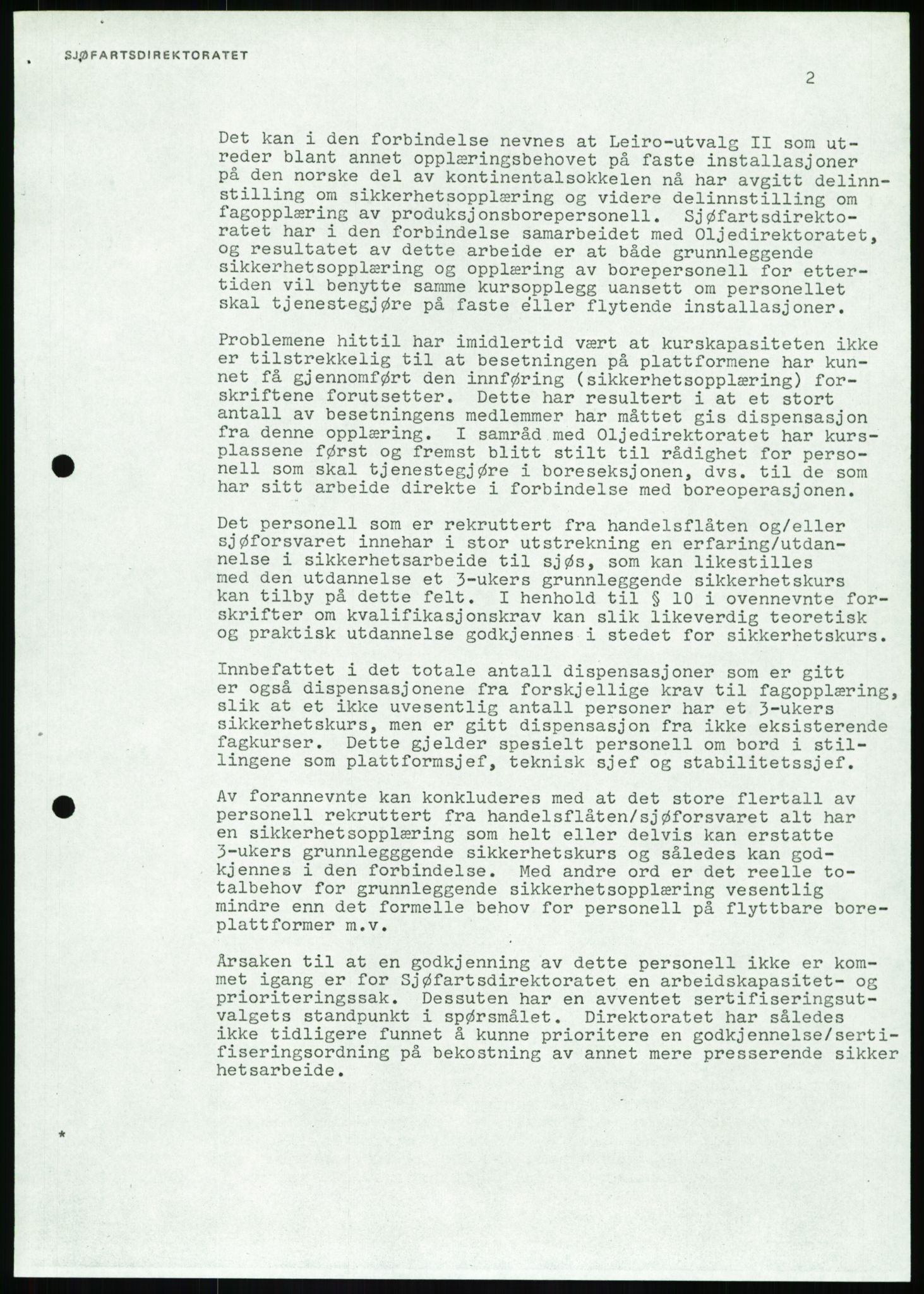 Justisdepartementet, Granskningskommisjonen ved Alexander Kielland-ulykken 27.3.1980, RA/S-1165/D/L0020: X Opplæring/Kompetanse (Doku.liste + X1-X18 av 18)/Y Forskningsprosjekter (Doku.liste + Y1-Y7 av 9), 1980-1981, p. 25