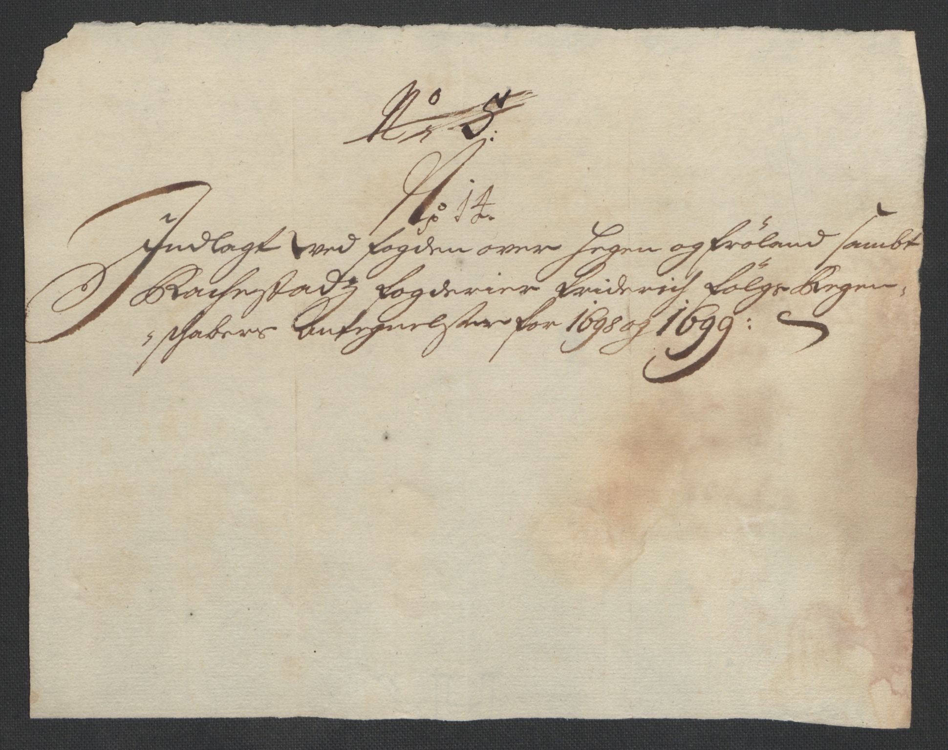 Rentekammeret inntil 1814, Reviderte regnskaper, Fogderegnskap, AV/RA-EA-4092/R07/L0289: Fogderegnskap Rakkestad, Heggen og Frøland, 1699, p. 418