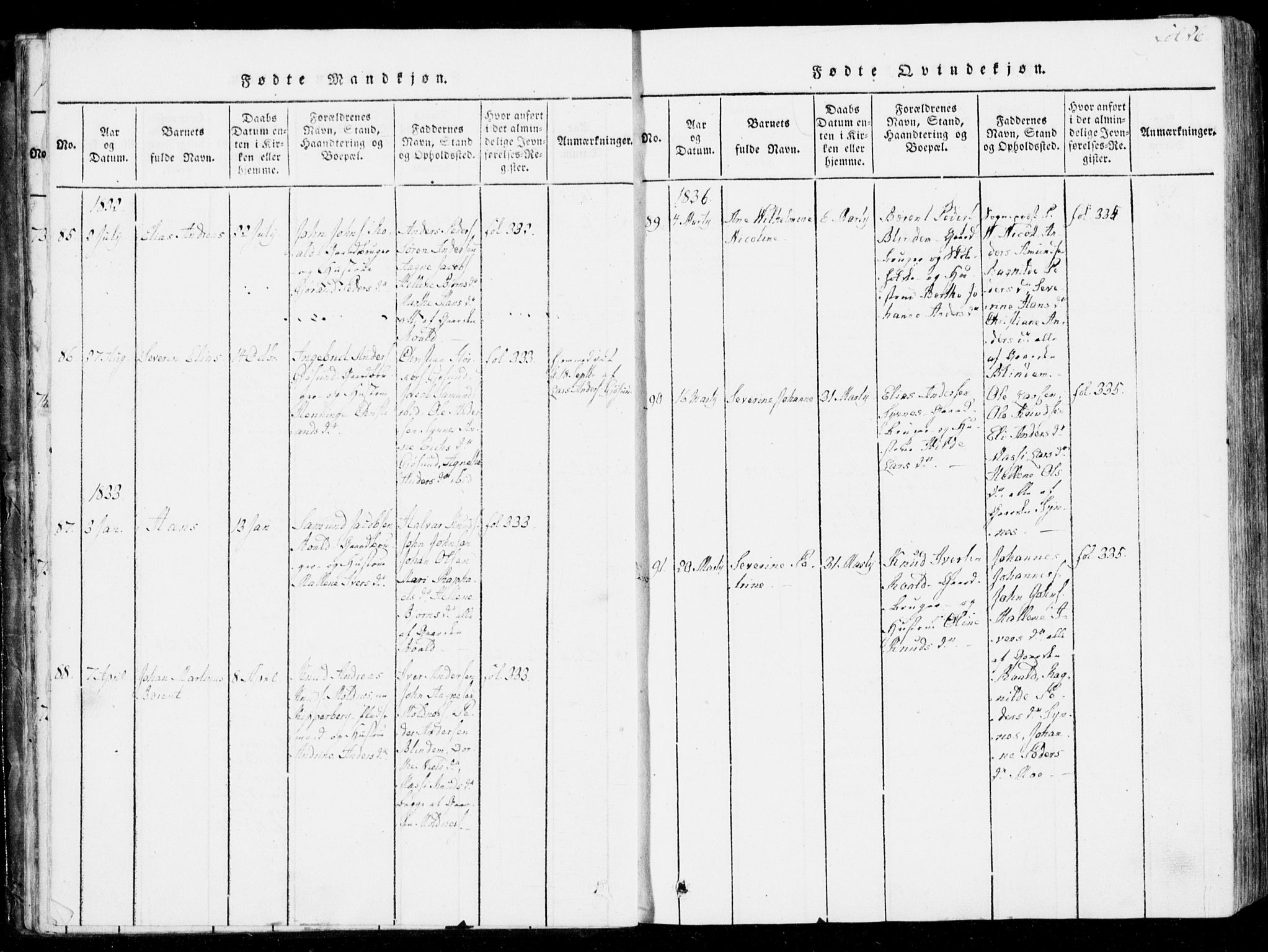 Ministerialprotokoller, klokkerbøker og fødselsregistre - Møre og Romsdal, AV/SAT-A-1454/537/L0517: Parish register (official) no. 537A01, 1818-1862, p. 26