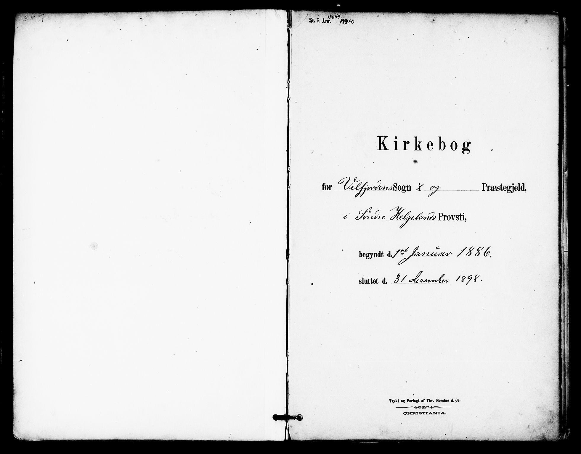 Ministerialprotokoller, klokkerbøker og fødselsregistre - Nordland, SAT/A-1459/814/L0226: Parish register (official) no. 814A07, 1886-1898