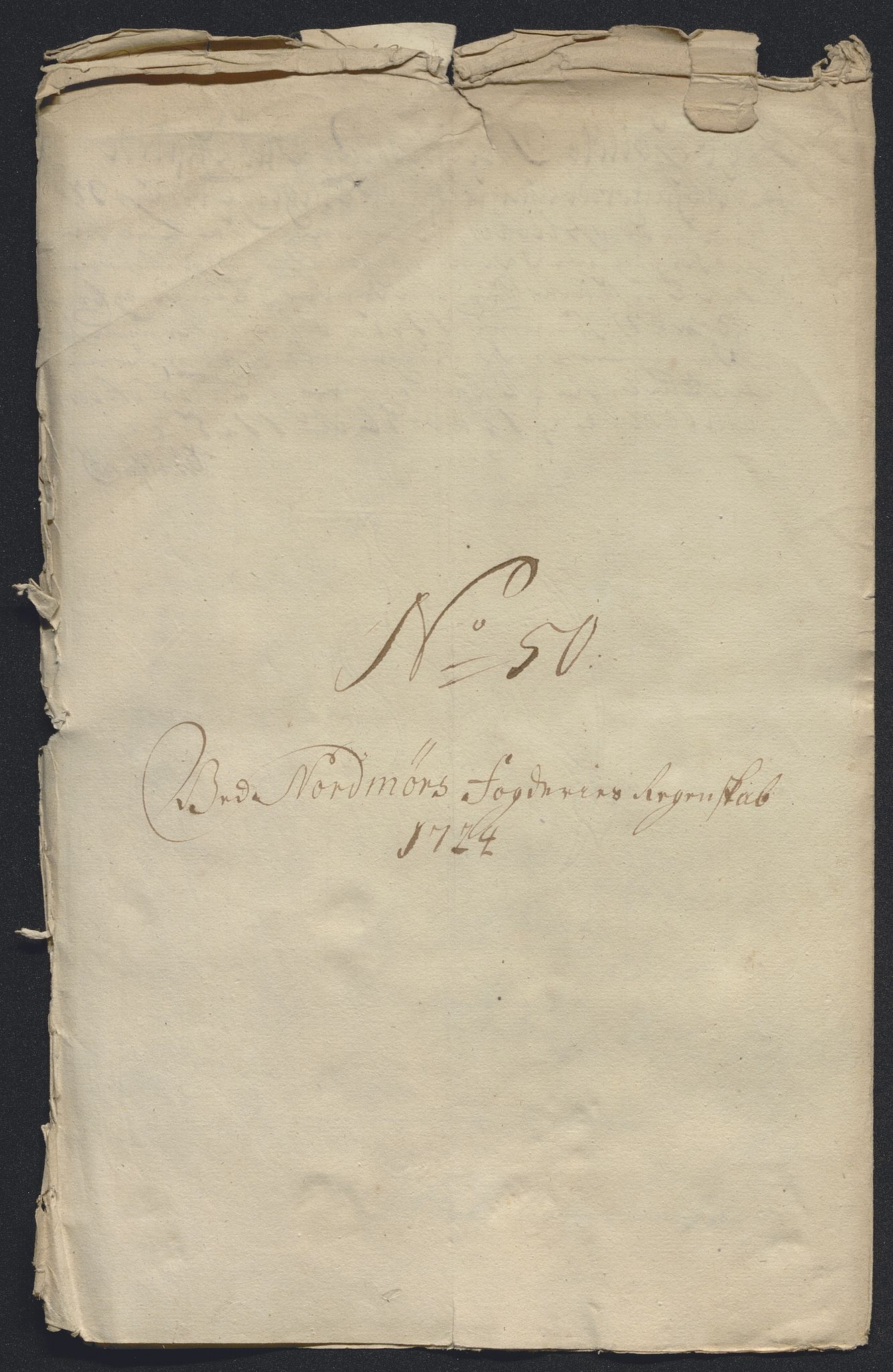 Rentekammeret inntil 1814, Reviderte regnskaper, Fogderegnskap, RA/EA-4092/R56/L3757: Fogderegnskap Nordmøre, 1724, p. 307