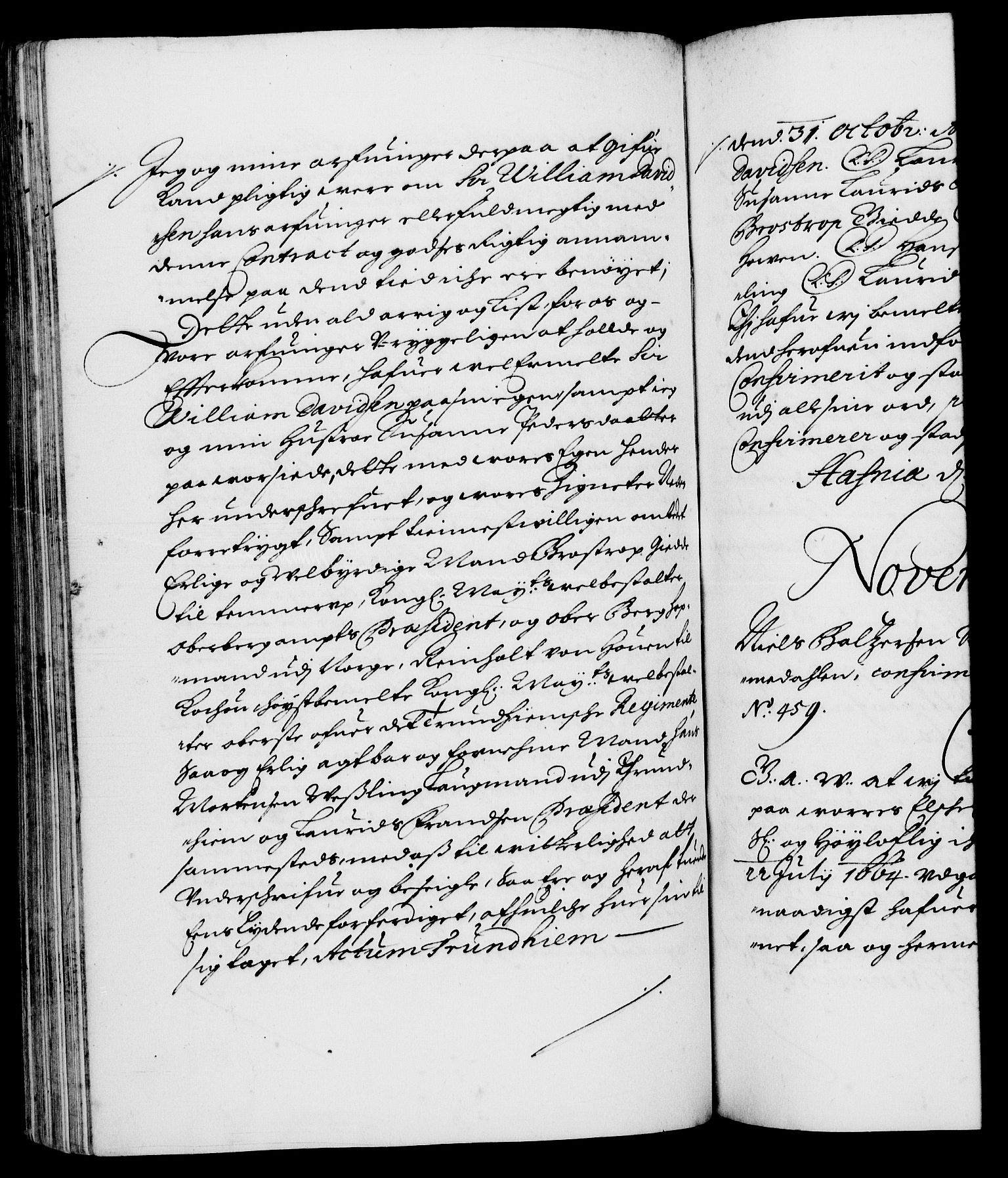 Danske Kanselli 1572-1799, RA/EA-3023/F/Fc/Fca/Fcaa/L0011: Norske registre (mikrofilm), 1670-1673, p. 283b
