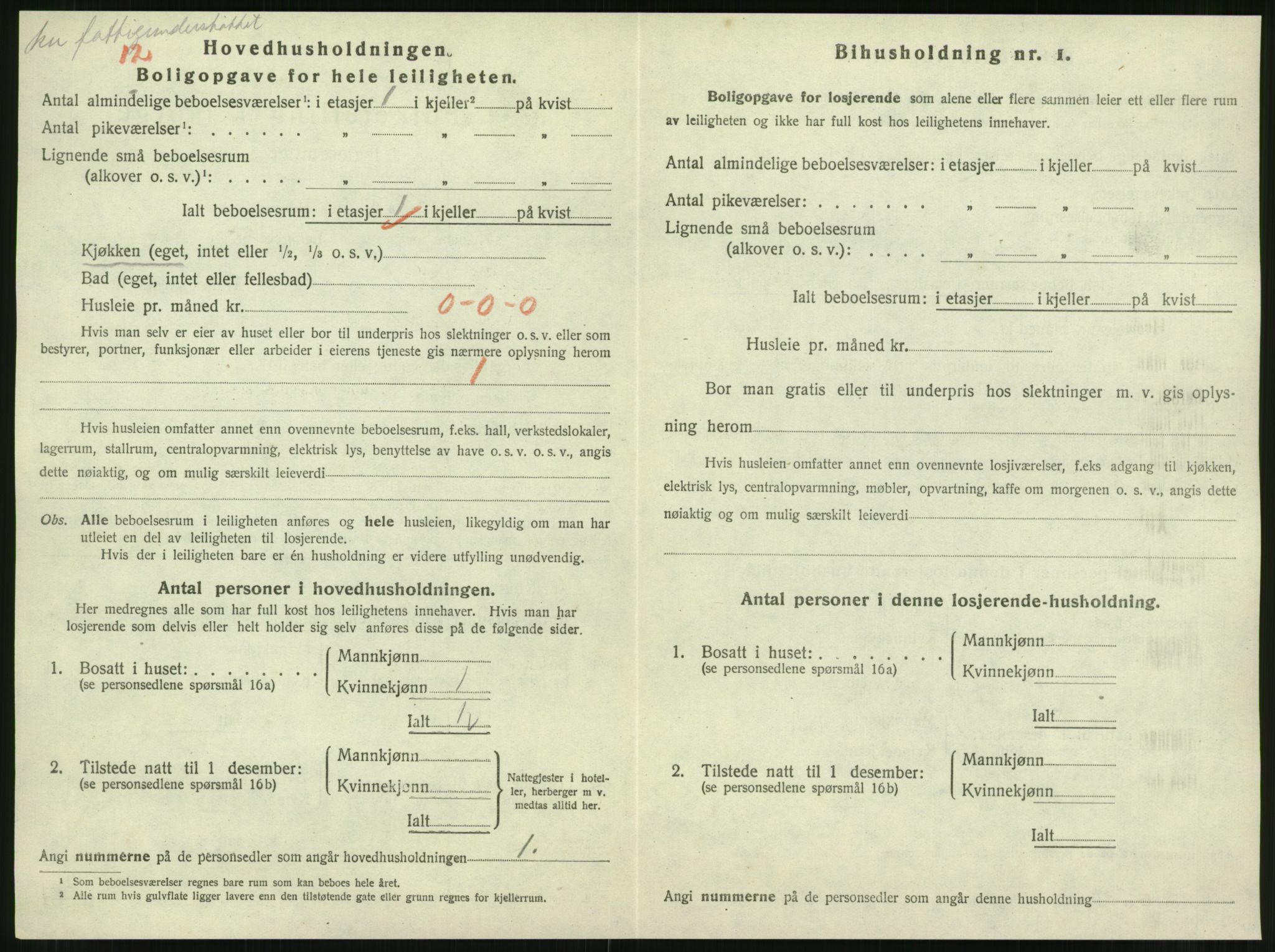 SAT, 1920 census for Steinkjer, 1920, p. 2221