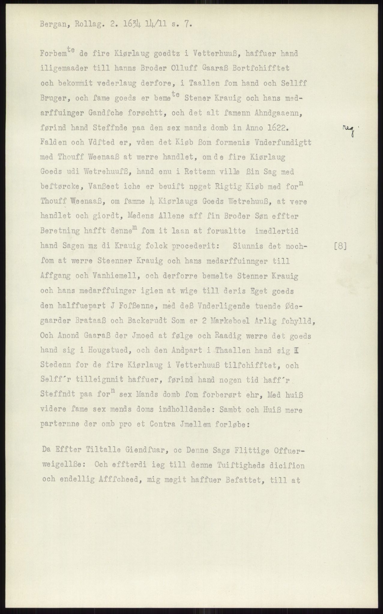 Samlinger til kildeutgivelse, Diplomavskriftsamlingen, AV/RA-EA-4053/H/Ha, p. 1506