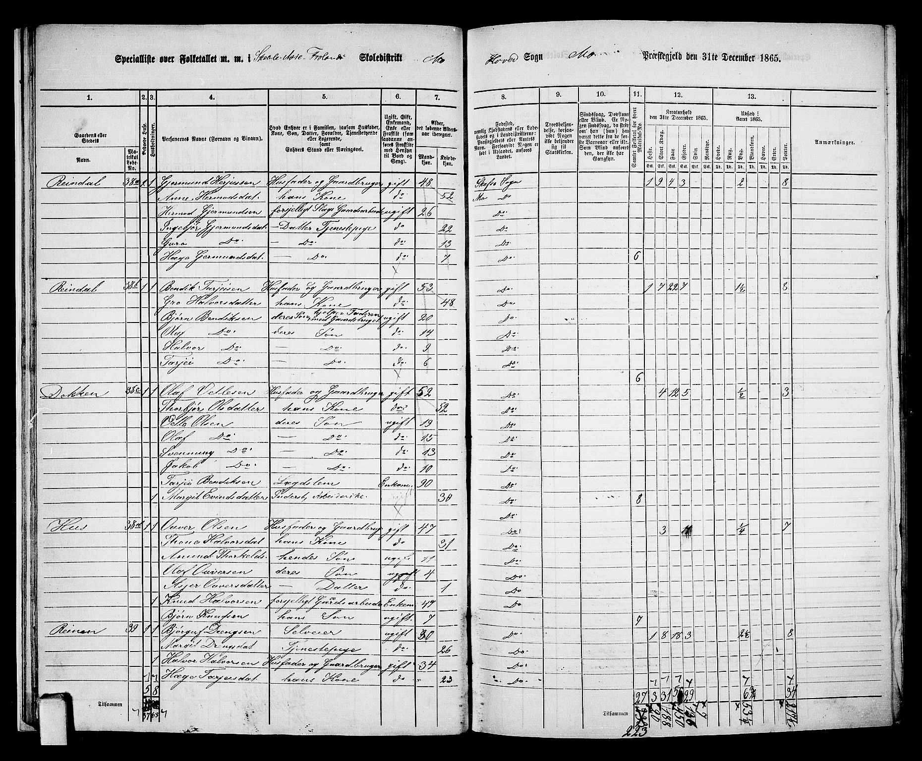 RA, 1865 census for Mo, 1865, p. 18